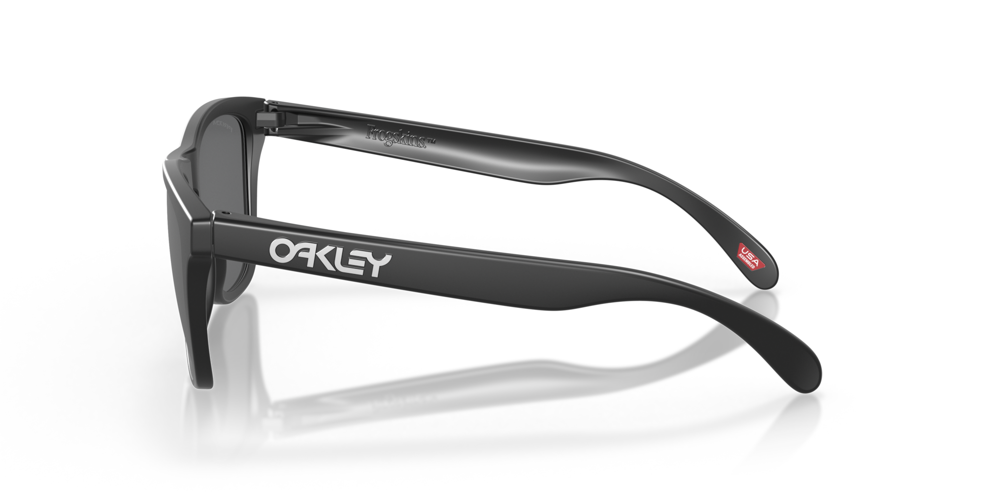Oakley オークリー Frogskins サングラス ブラック フレーム オークリー Frogskins™サングラス Matte BlackフレームとPrizm Black
