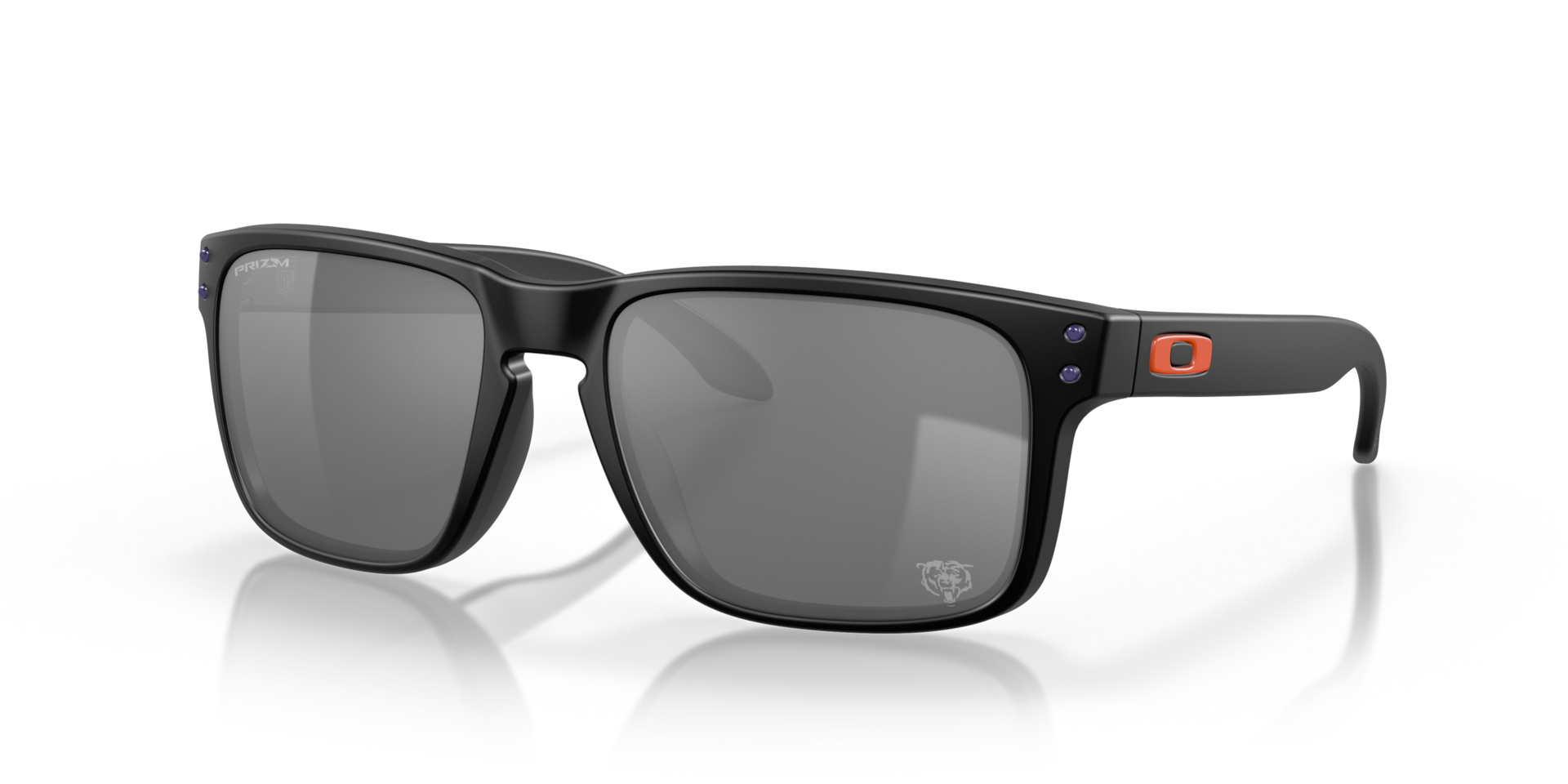 Oakley Chicago Bears Holbrook™ Sunglasses with Matte Black Frame