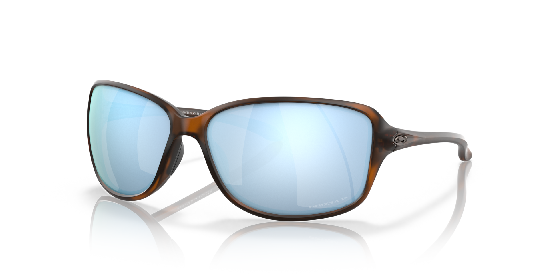Cohort Prizm Deep Water Polarized Lenses, Matte Brown Tortoise