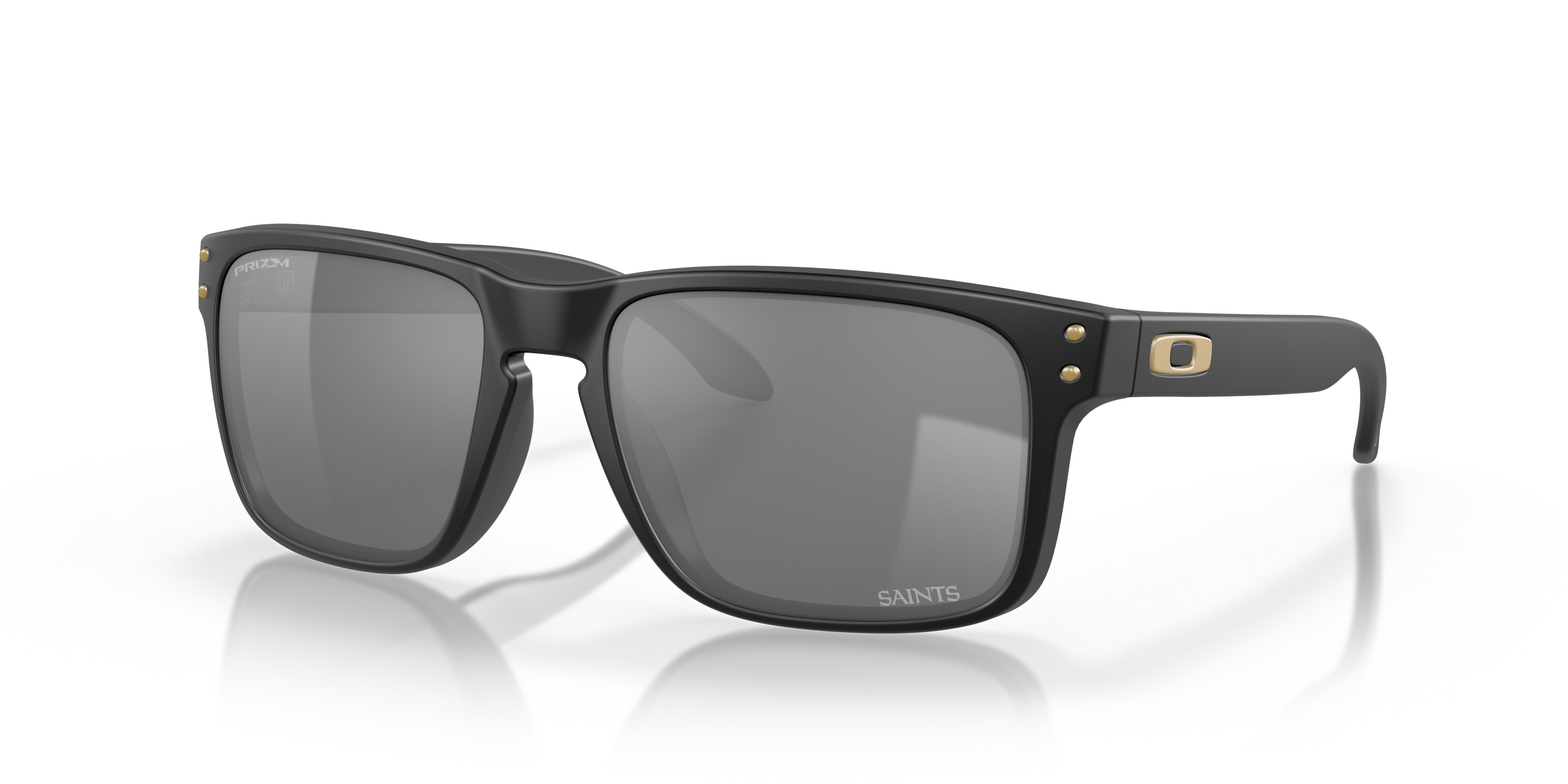 Oakley New Orleans Saints Holbrook™ Sunglasses with Matte Black