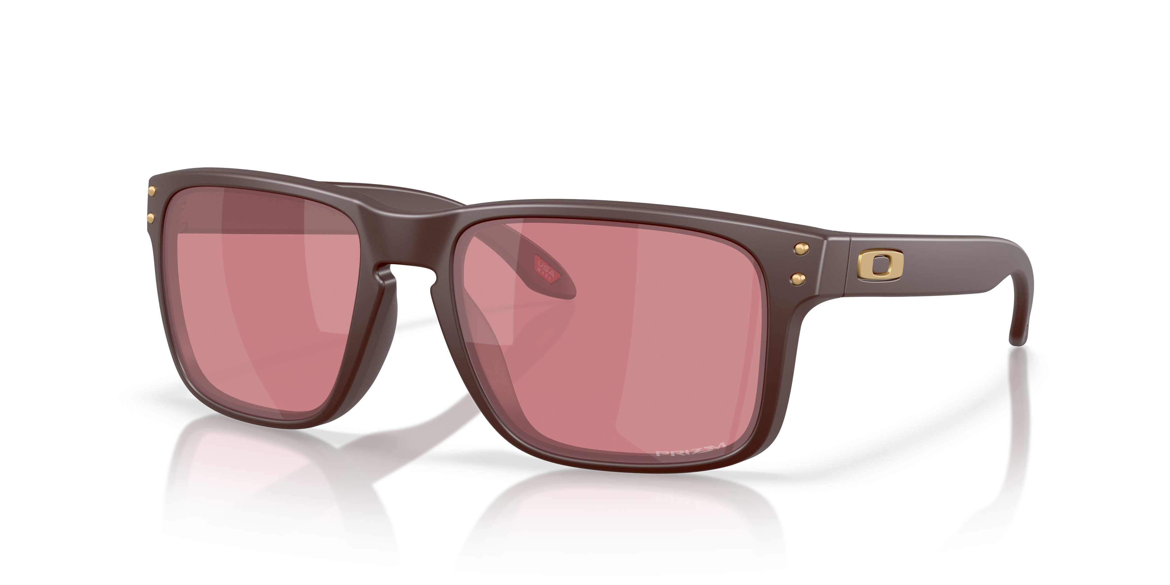 Holbrook™ Prizm Dark Golf Lenses, Matte Grenache Frame Sunglasses