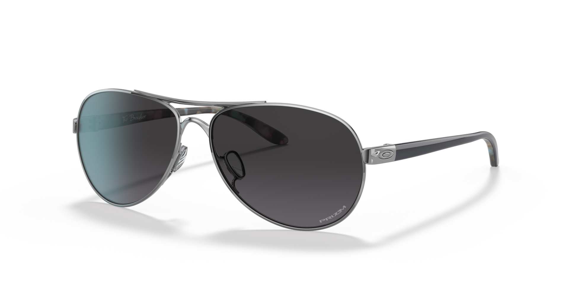 Oakley Tie Breaker Sunglasses with Polished Chrome Frame and Prizm