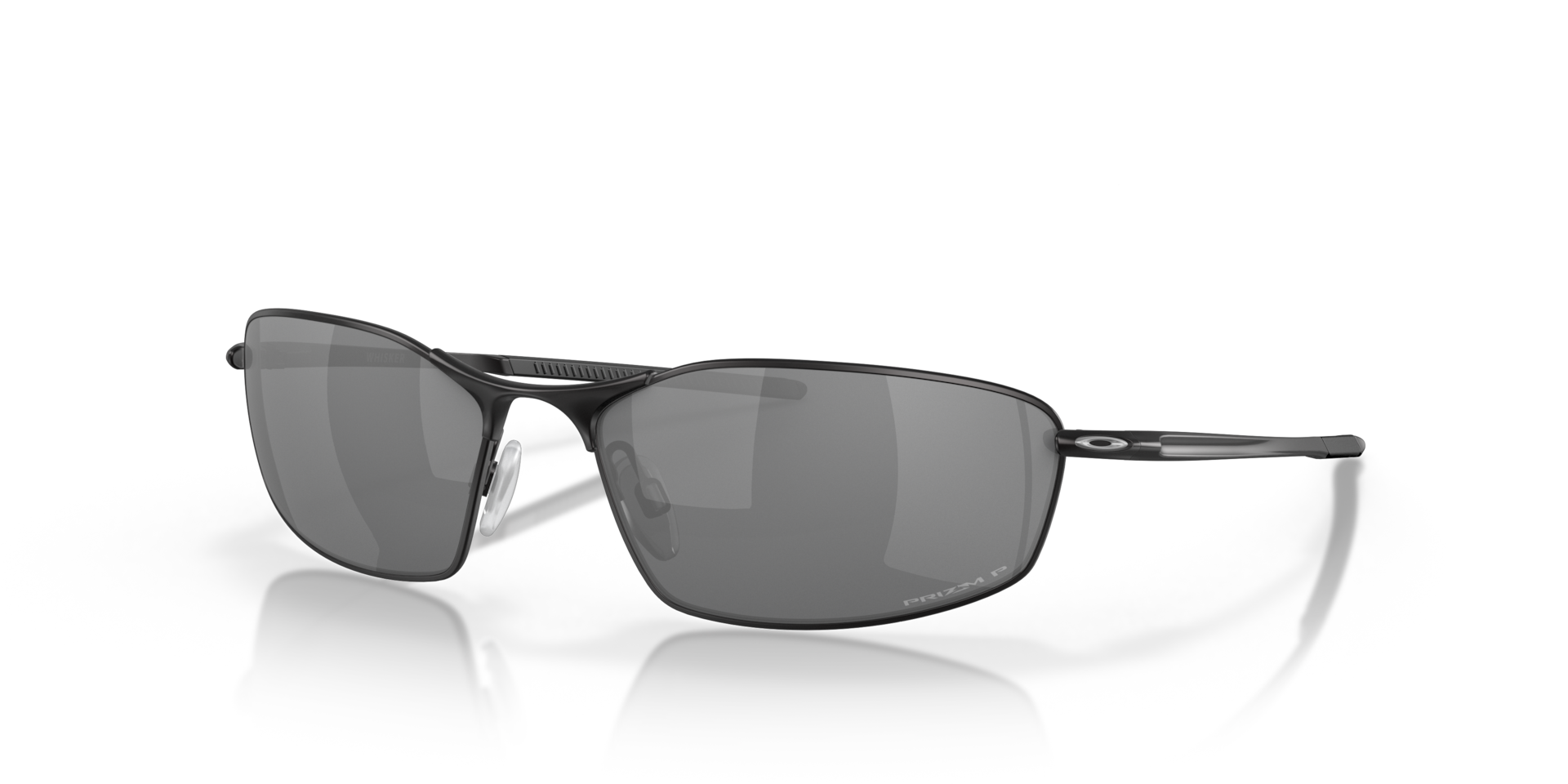 Oakley Whisker® Sunglasses with Satin Black Frame and Prizm Black