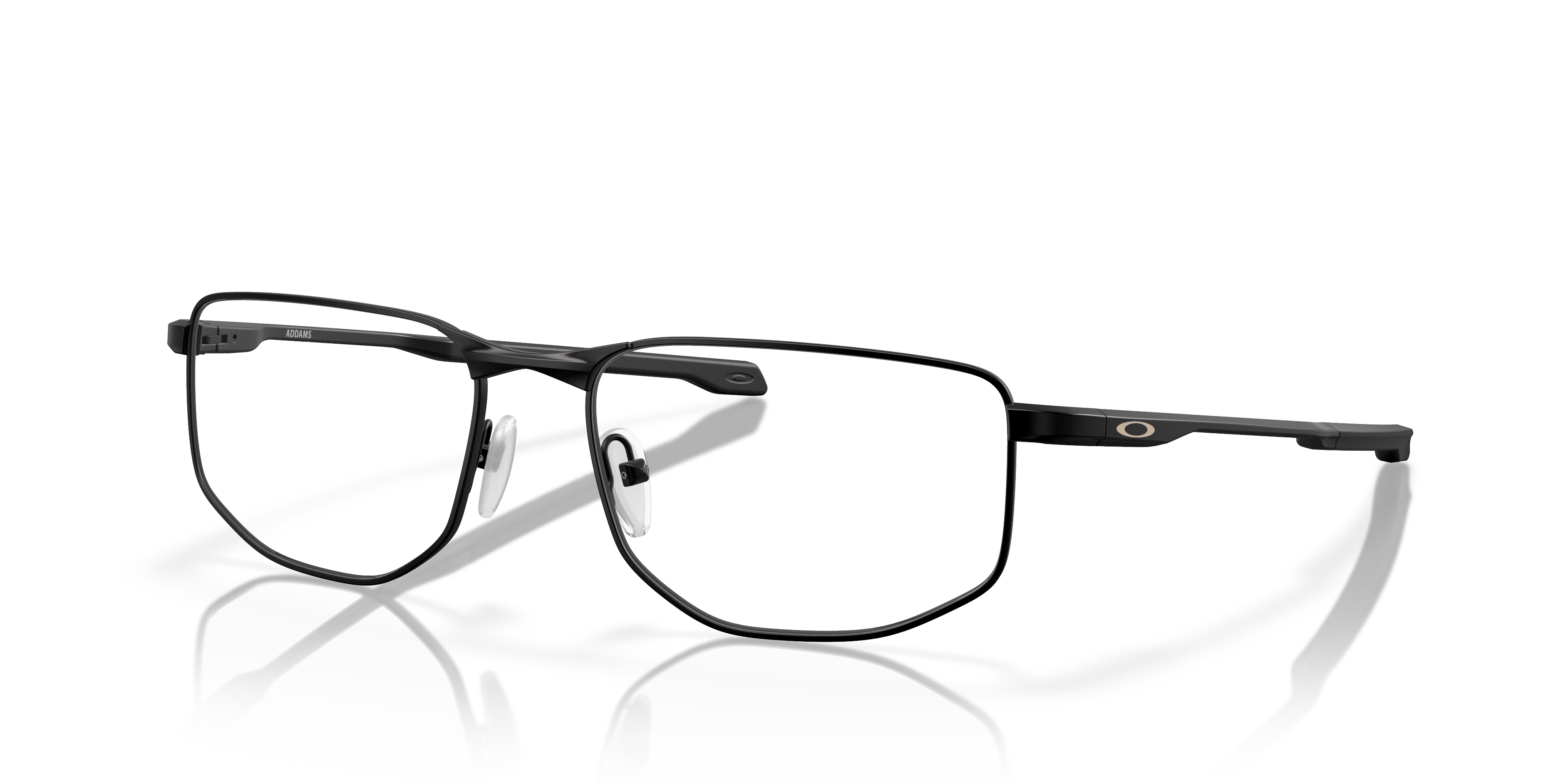 Oakley Addams Eyeglasses with Satin Black Frame | Oakley