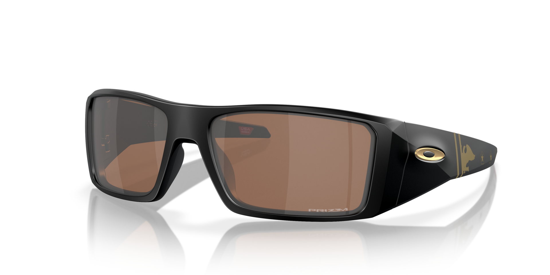 Oakley SI Heliostat OO9231 Prizm Bronze Mirror Polarized Sunglasses