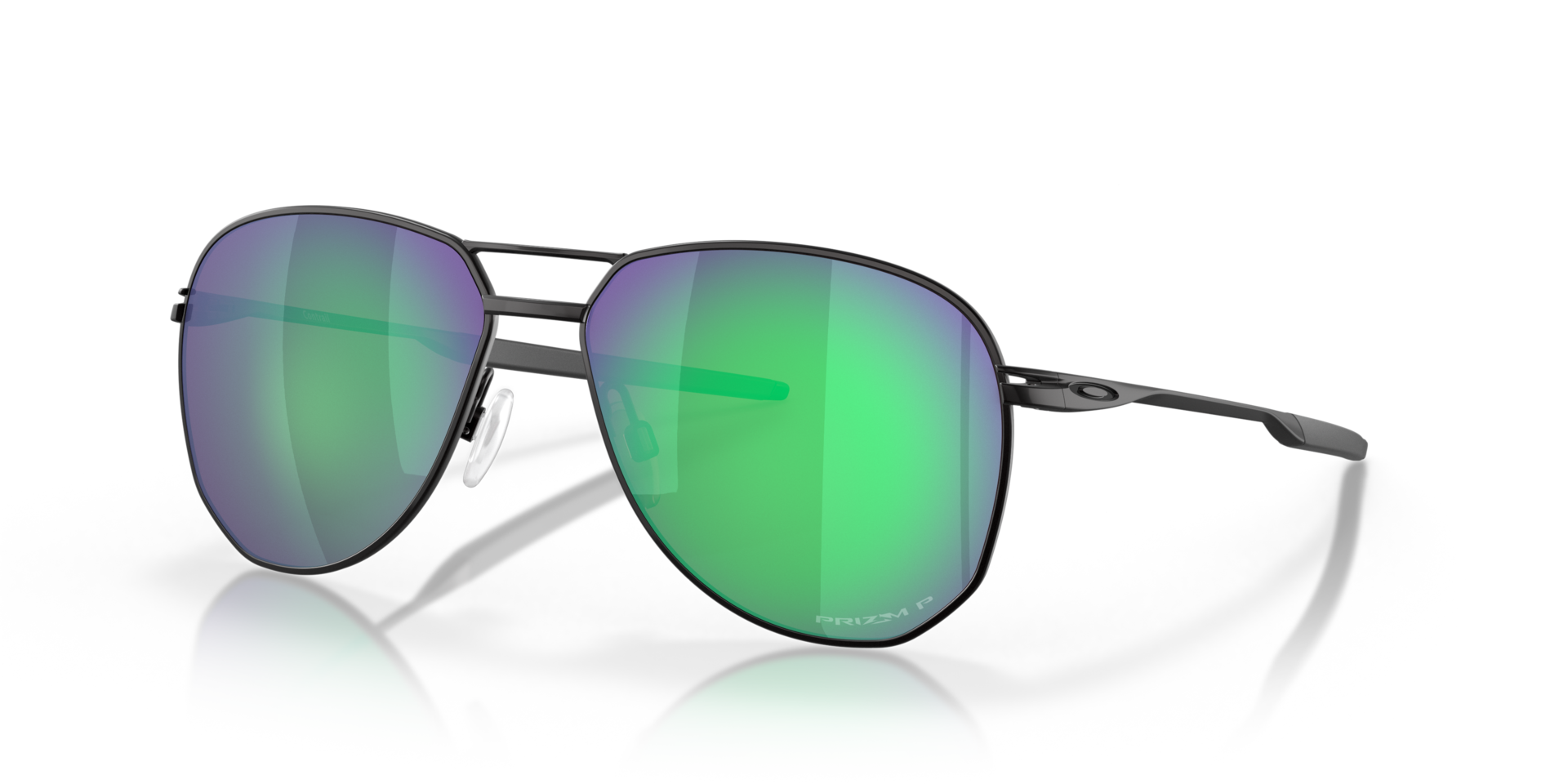 Official Oakley Standard Issue Standard Issue Contrail Prizm Maritime Polarized Lenses, Satin Black Frame Sunglasses | Oakley Standard Issue