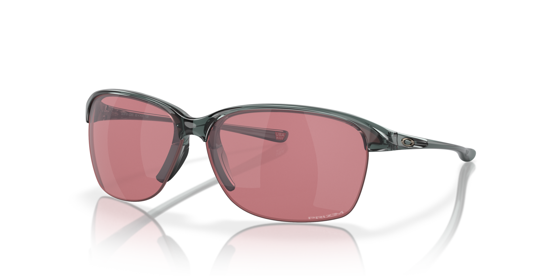 Unstoppable Prizm Dark Golf Lenses, Crystal Black Frame Sunglasses