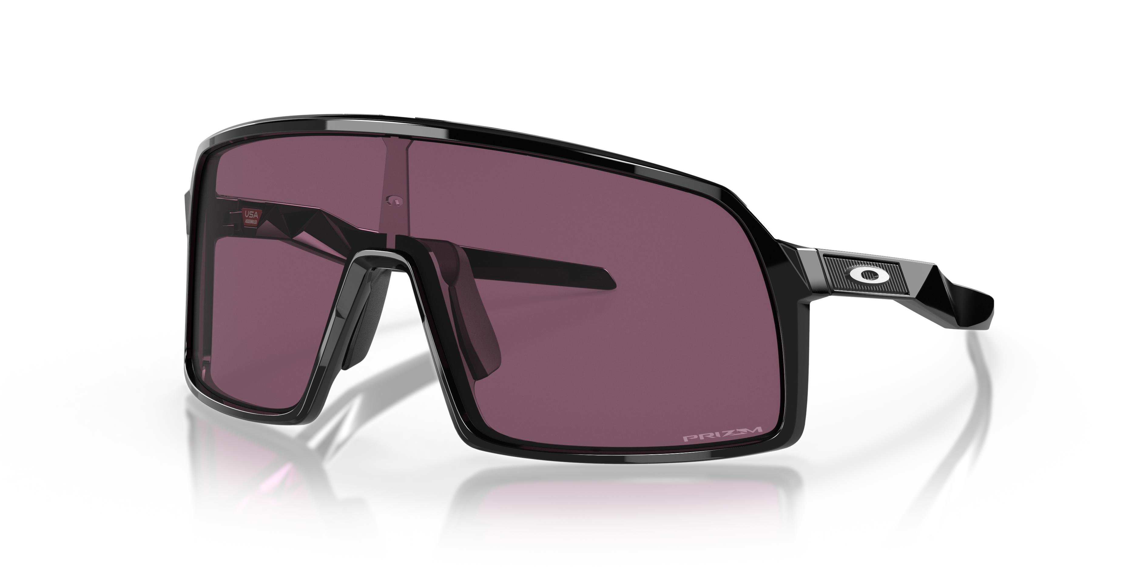 Oakley Sutro S Sunglasses with Polished Black Frame and Prizm Road
