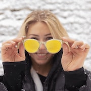 Mikaela Shiffrin Signature Series Spindrift - Gold Glass Effect