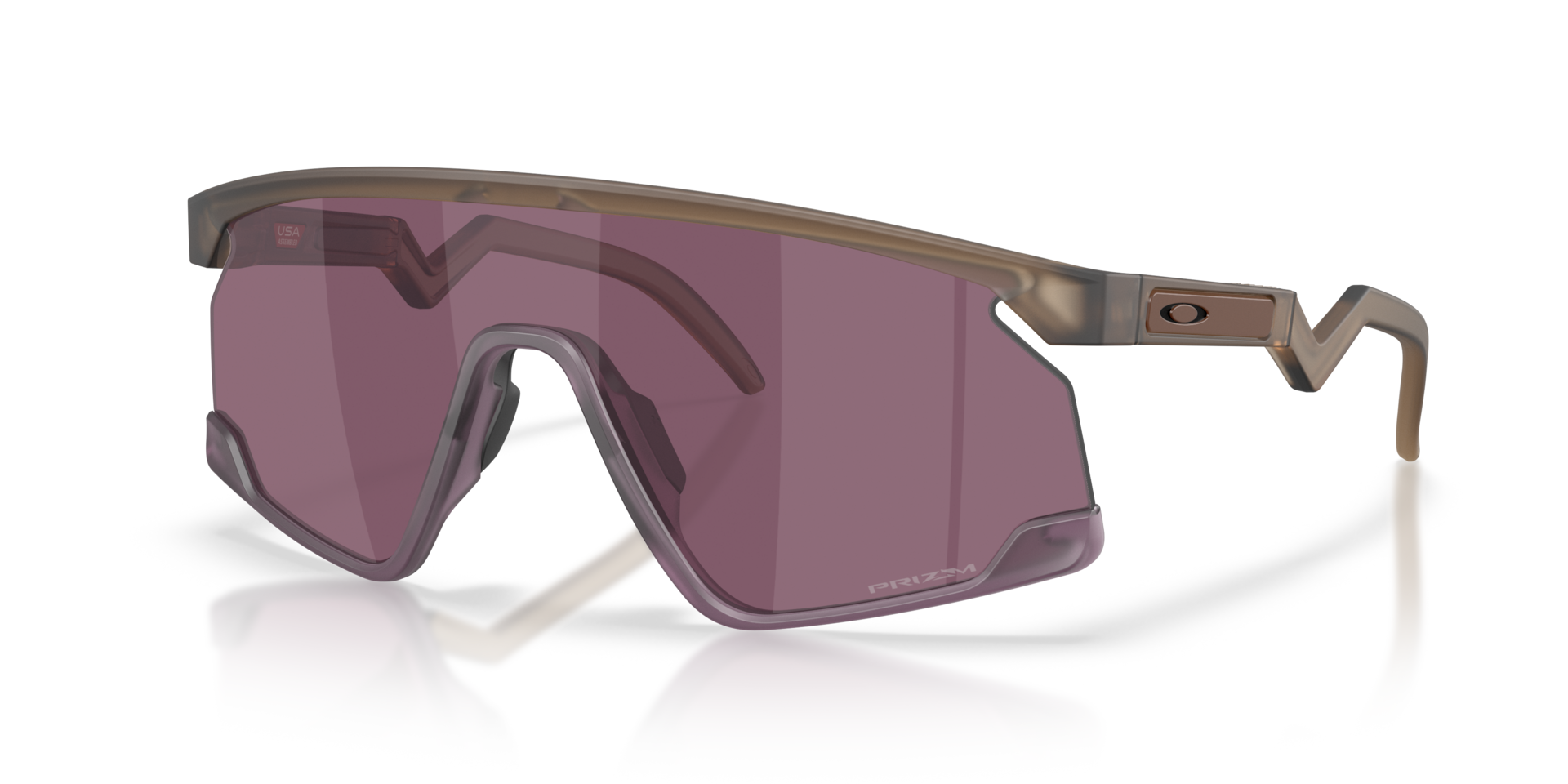 Oakley BXTR Obscura Collection Sunglasses with Matte Brown Smoke
