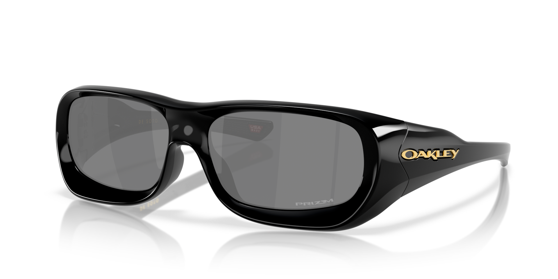 Oakley custom de soto Prizm サングラス オークリー Oakley De Soto Sunglasses with Polished Black Frame and Prizm