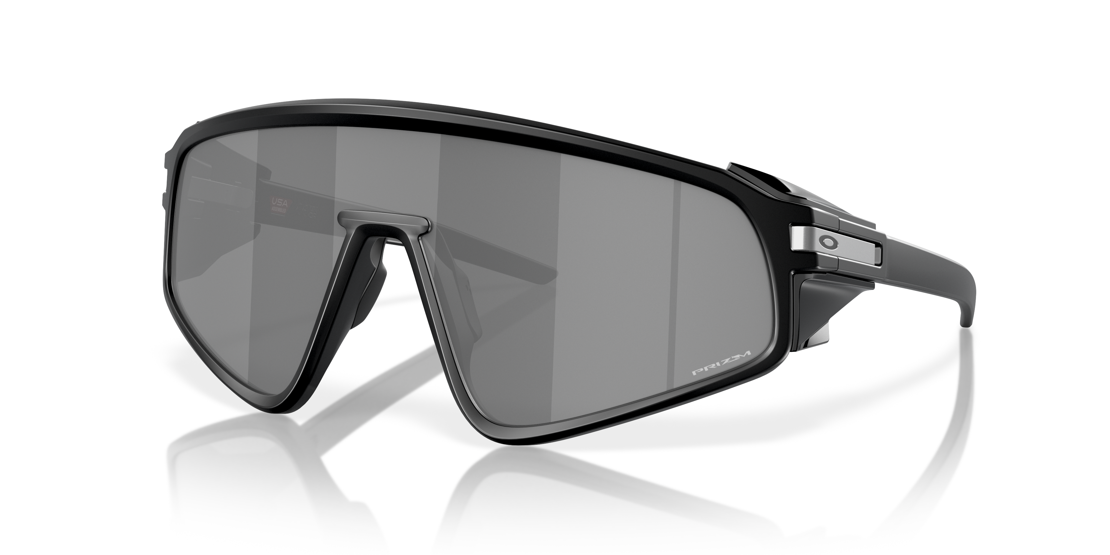 Oakley Latch™ Panel Sunglasses with Matte Black Frame and Prizm