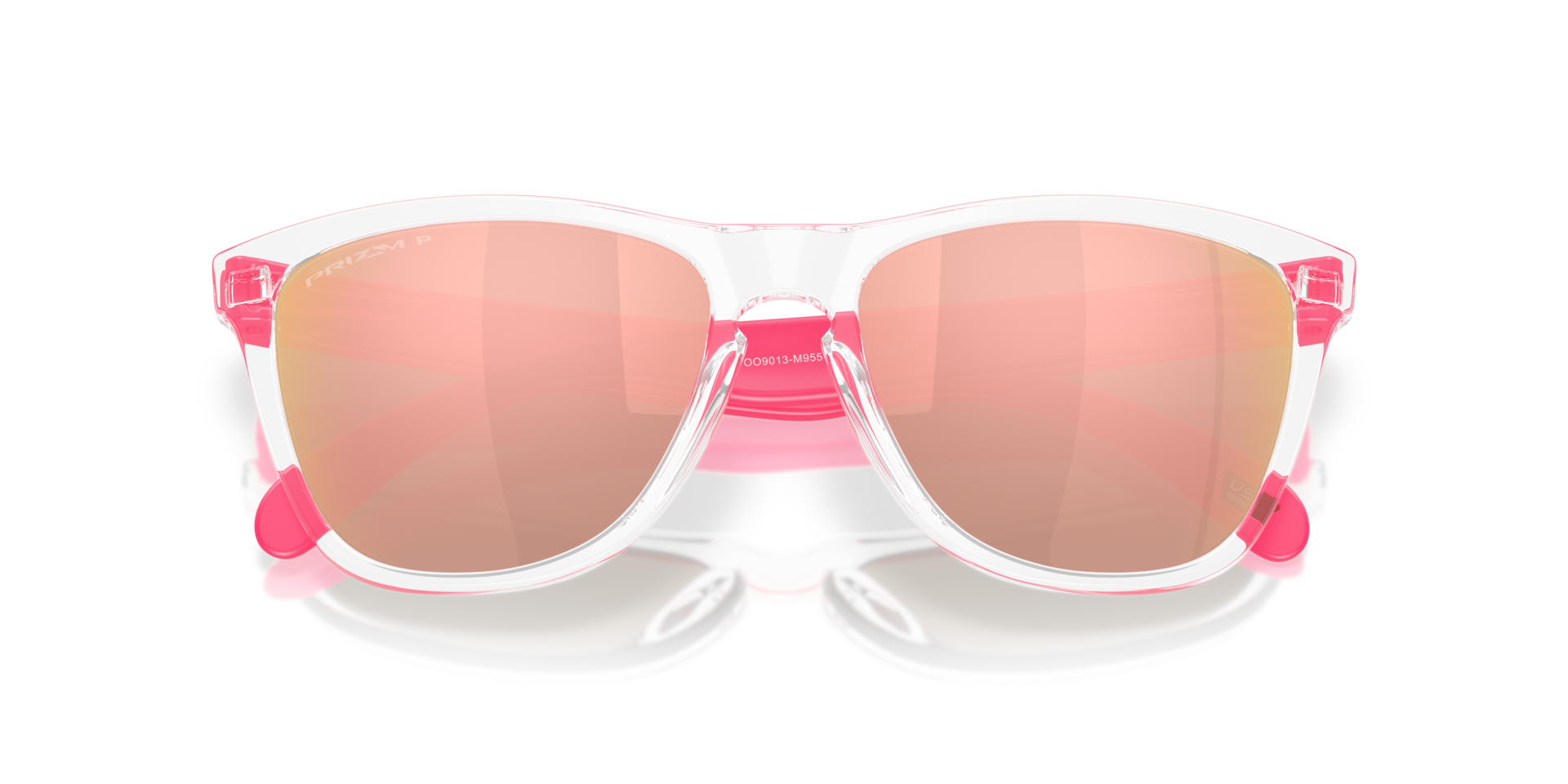Oakley Frogskins™ Neon Pop Collection Sunglasses with Clear Frame