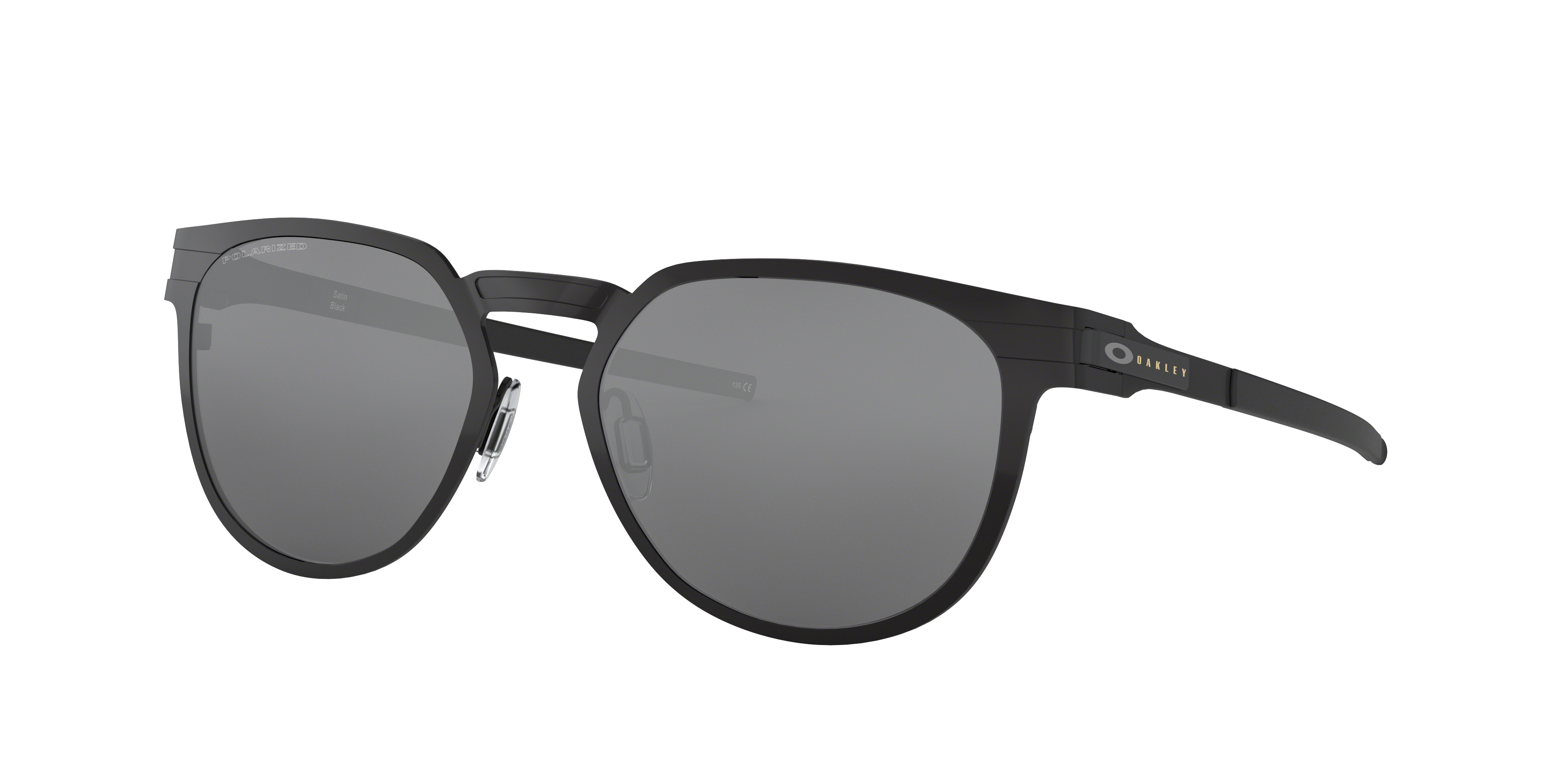 小物 OAKLEY Diecutter BLACK IRIDIUM POLARIZED Oakley Diecutter Sunglasses with Satin Black Frame and Black