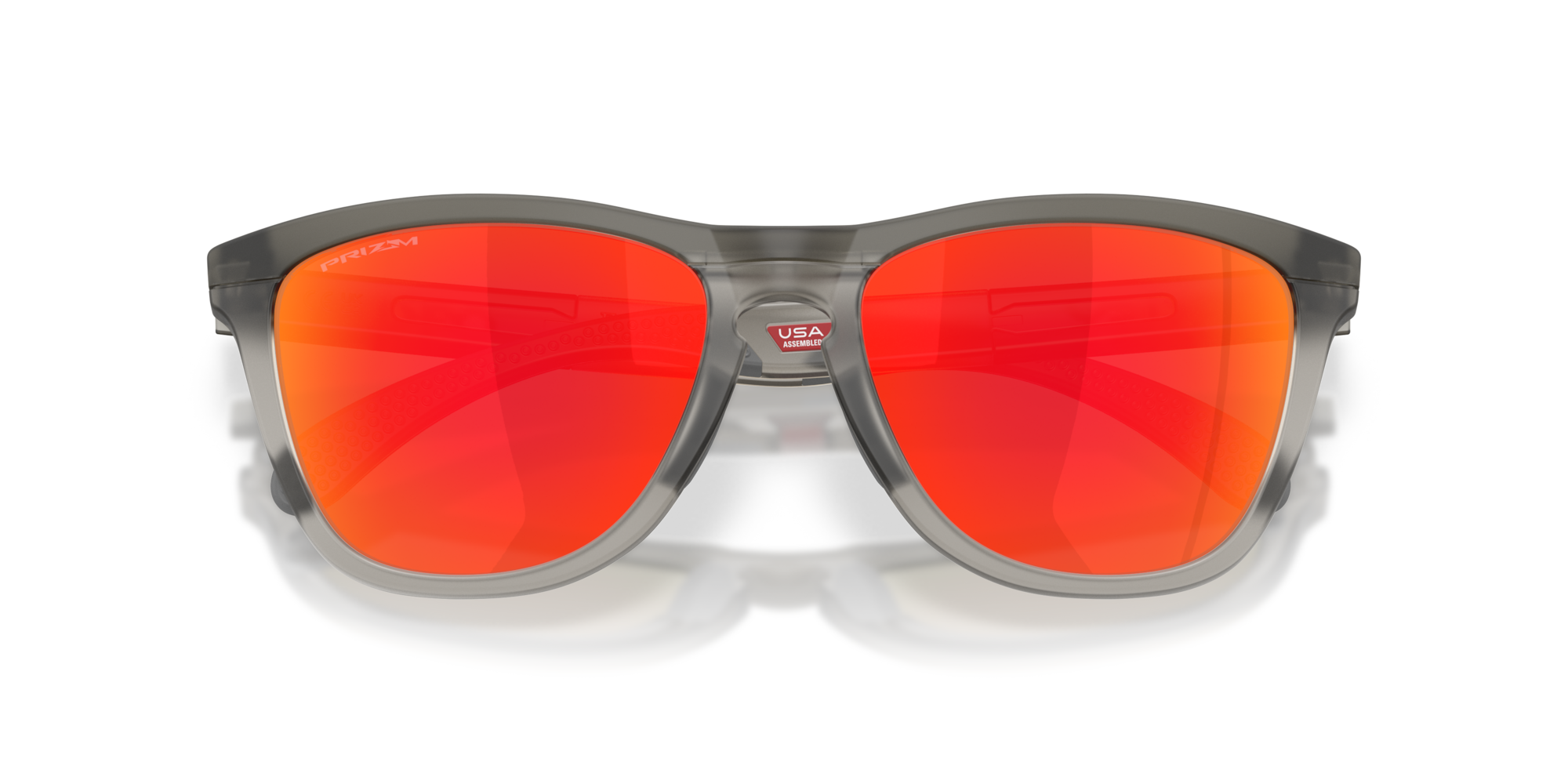 Oakley Frogskins サングラス レッド クリアフレーム Oakley Frogskins™ Range XL Sunglasses with Matte Grey Smoke/Grey