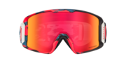 Line Miner™ L Snow Goggles - Razor Camo Red Blue