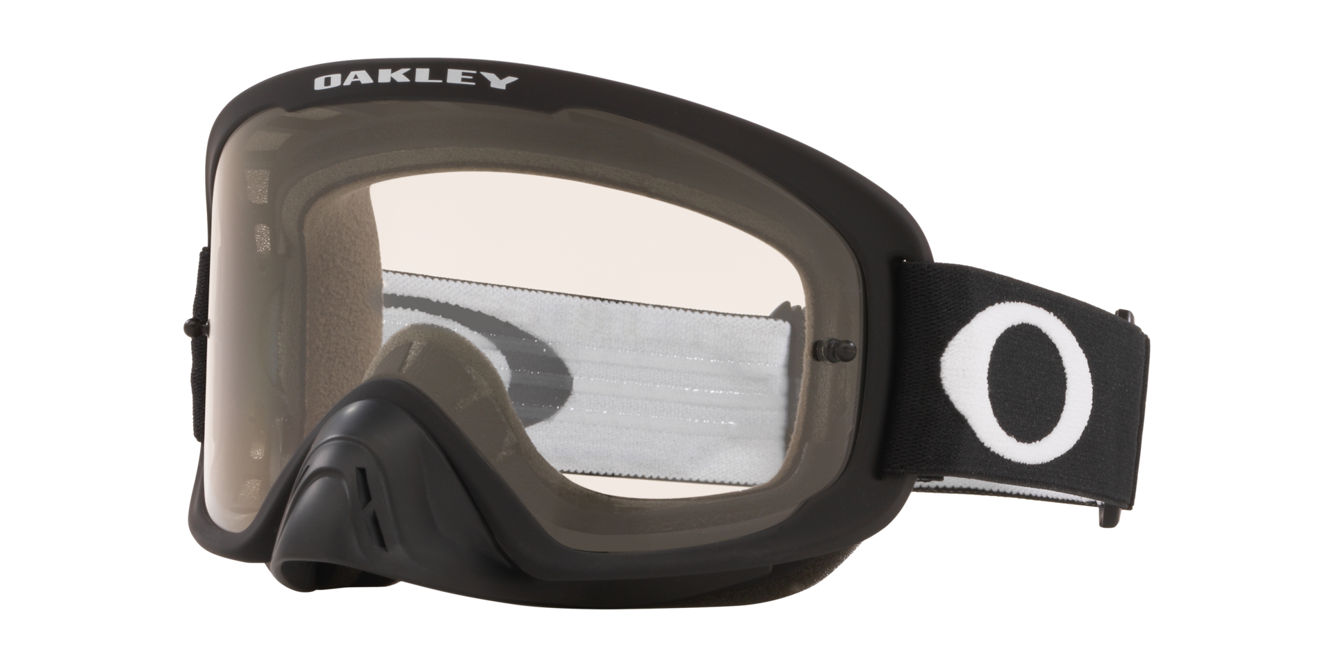 Oakley O-Frame® 2.0 PRO MX Goggles with Matte Black Strap and