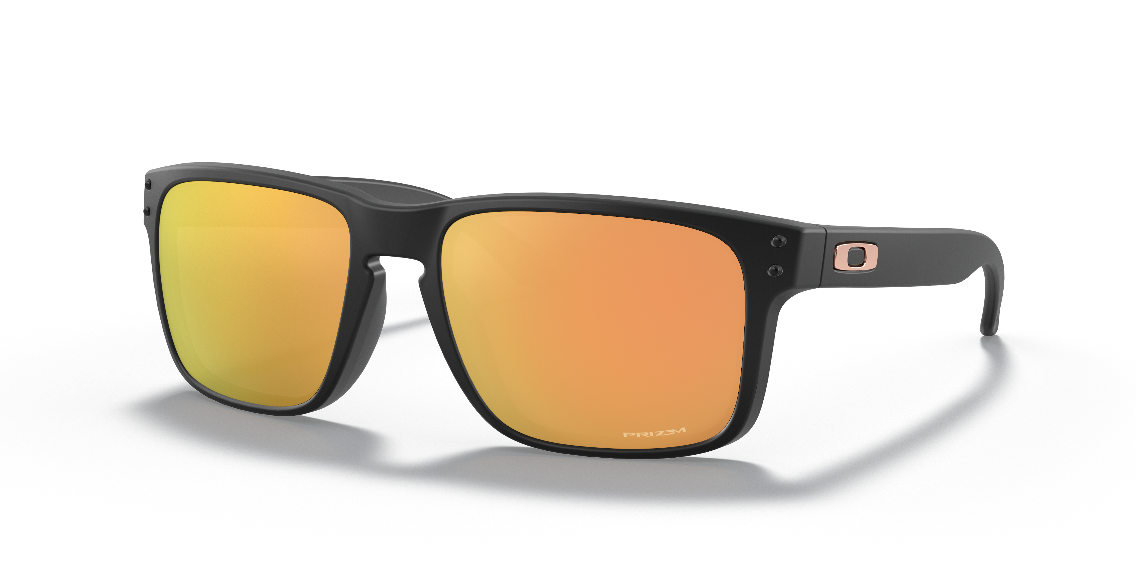 Holbrook™ (Low Bridge Fit) Prizm Rose Gold Lenses, Matte Black