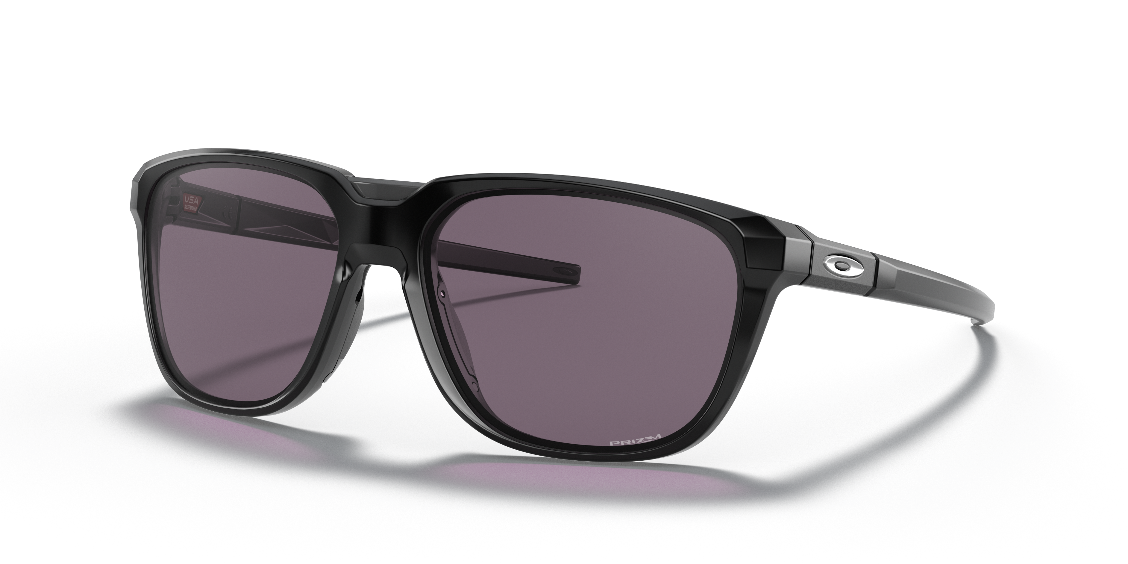 Anorak Prizm Grey Lenses, Polished Black Frame Sunglasses | Oakley