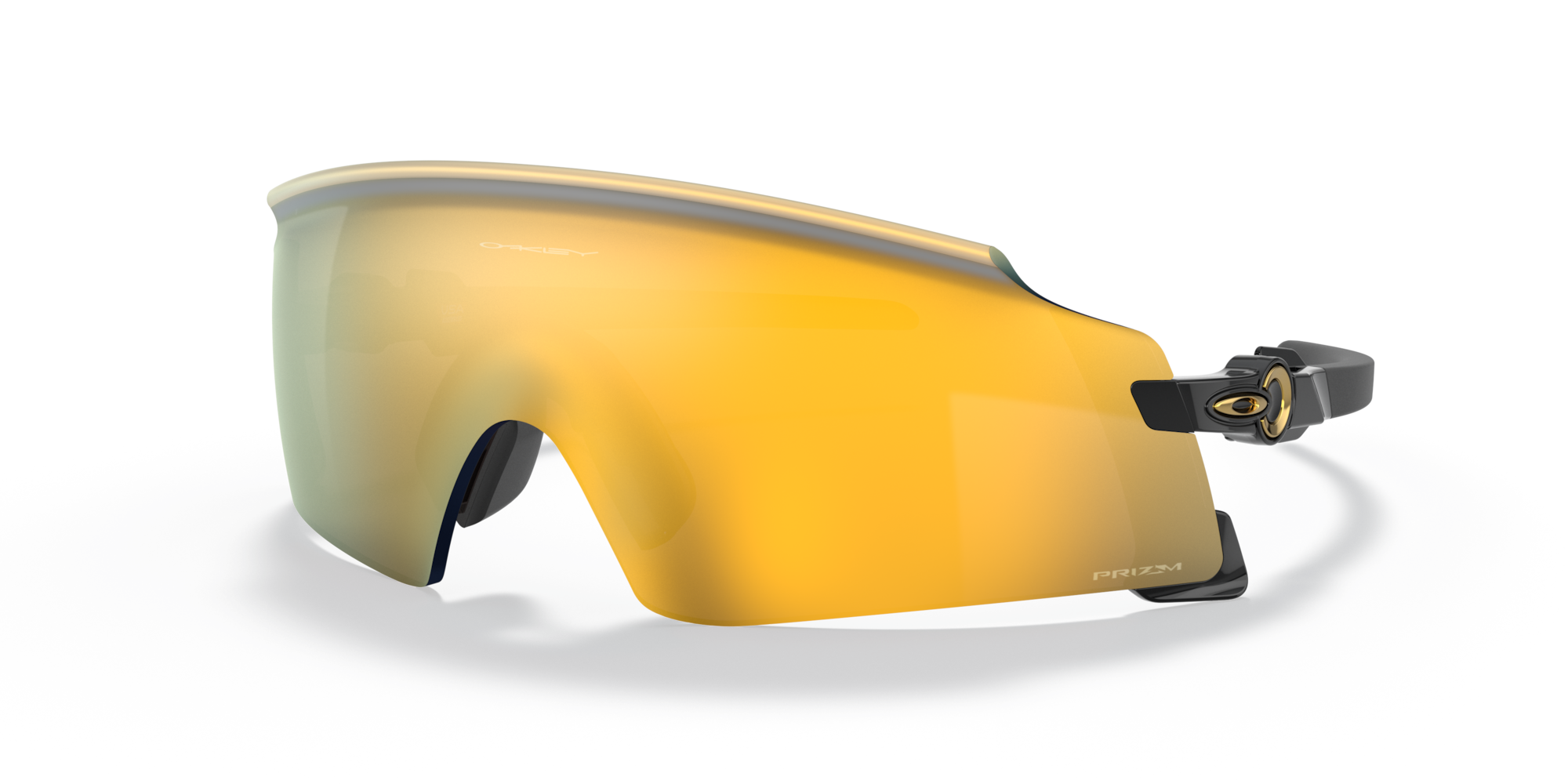 オークリー　KATO Oakley Kato X Sunglasses with Polished Black Frame and Prizm 24K