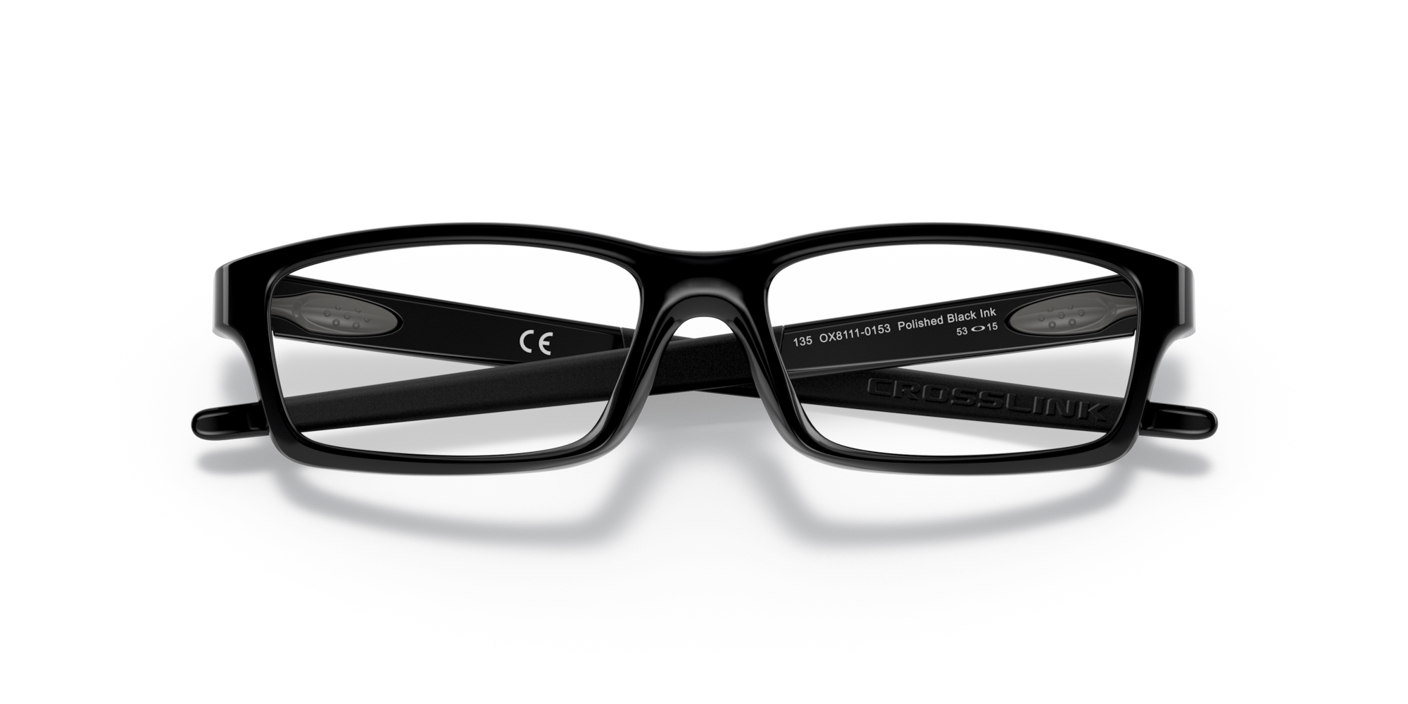オークリー Crosslink® Youth (Low Bridge Fit) メガネ Polished Black