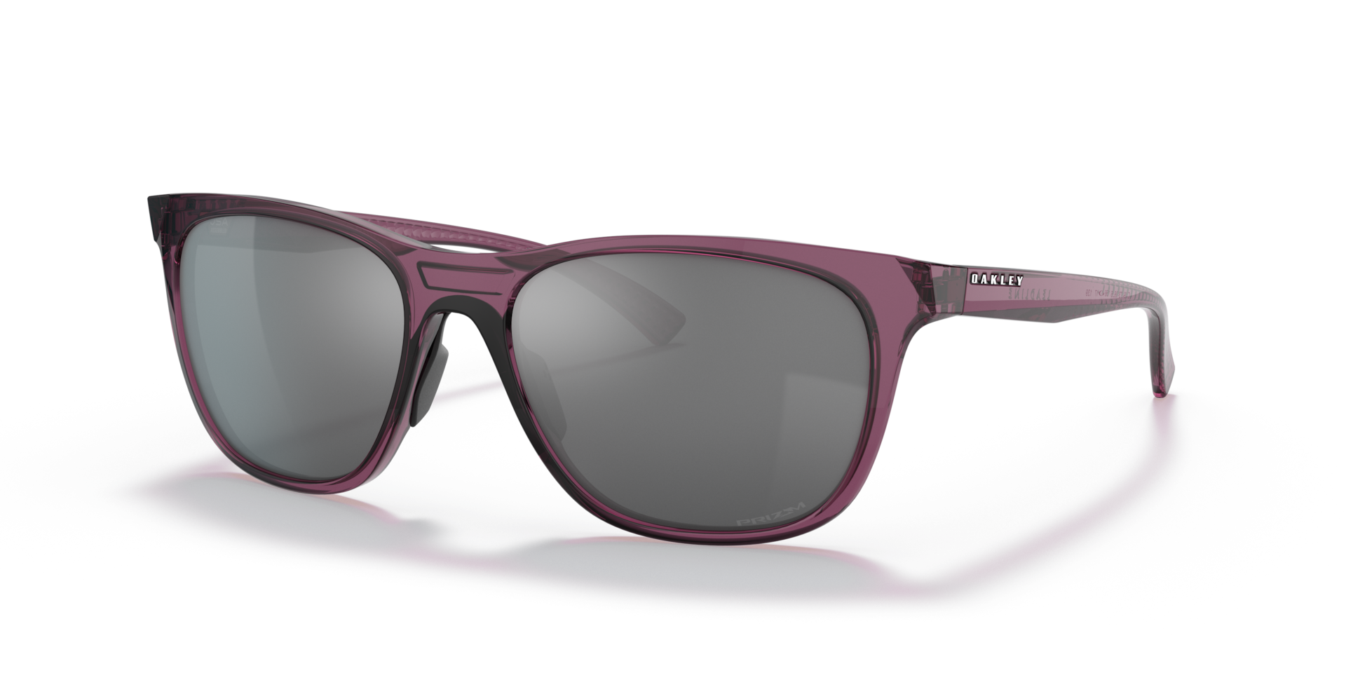 Leadline Prizm Black Lenses, Trans Indigo Frame Sunglasses