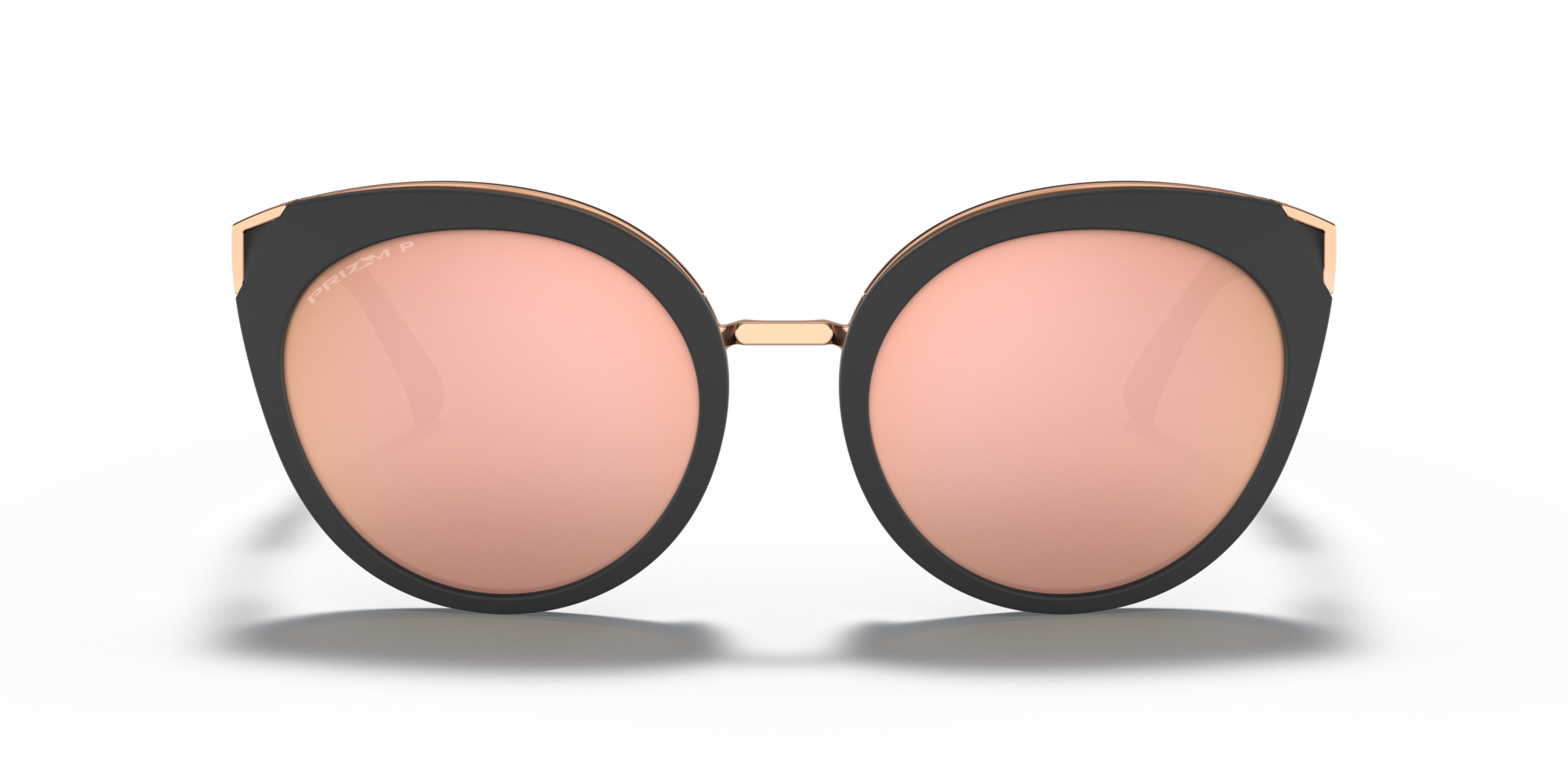Oakley Top Knot™ Sunglasses with Velvet Black Frame and Prizm Rose
