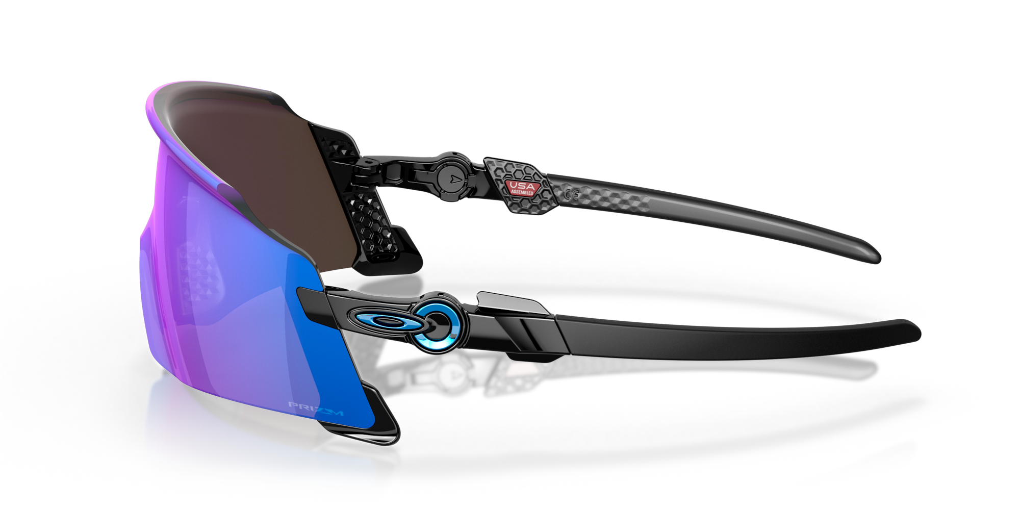Oakley Kato X Sunglasses with Polished Black Frame and Prizm