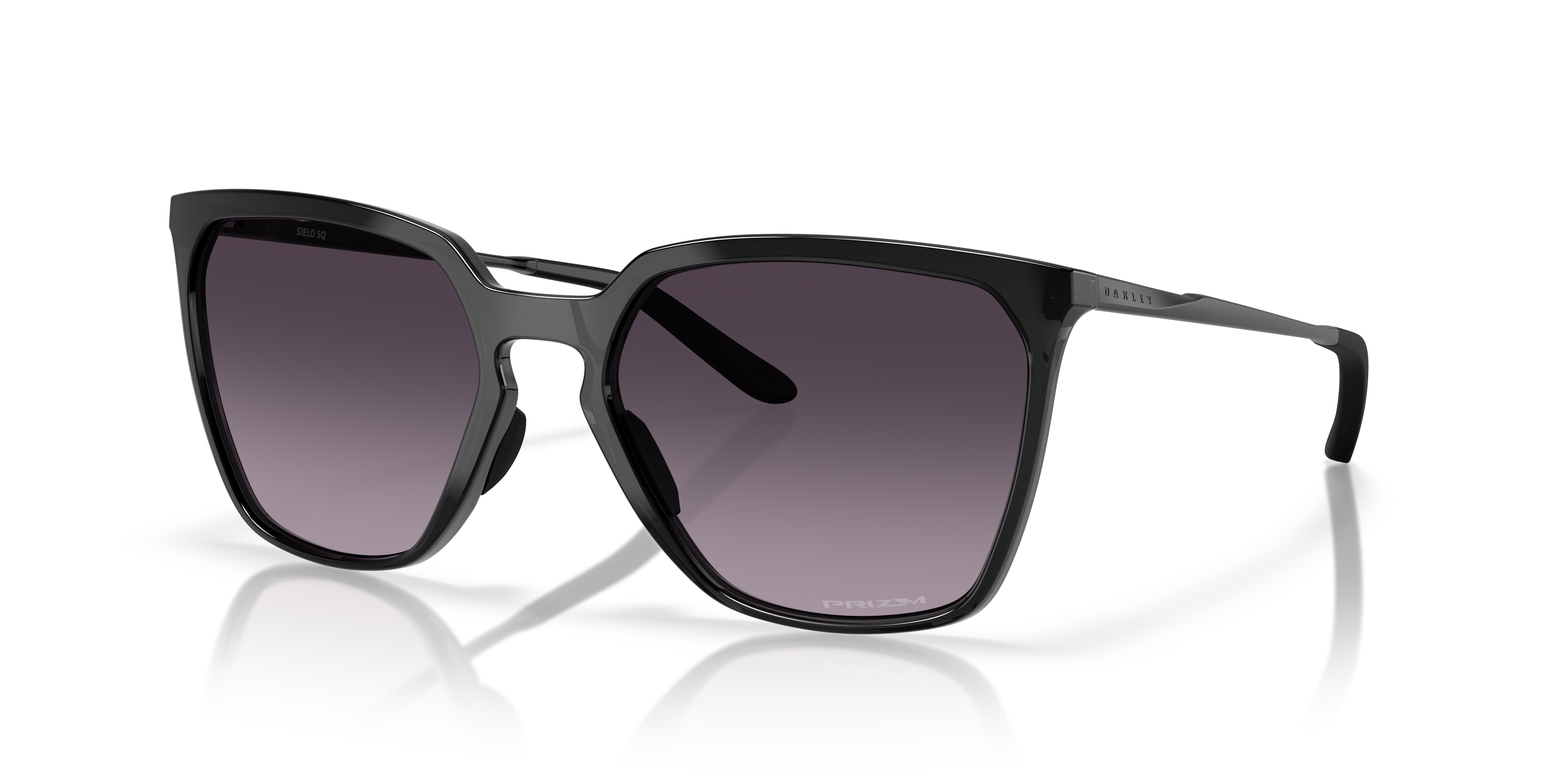 Sielo SQ Prizm Grey Gradient Lenses, Polished Black Ink Frame