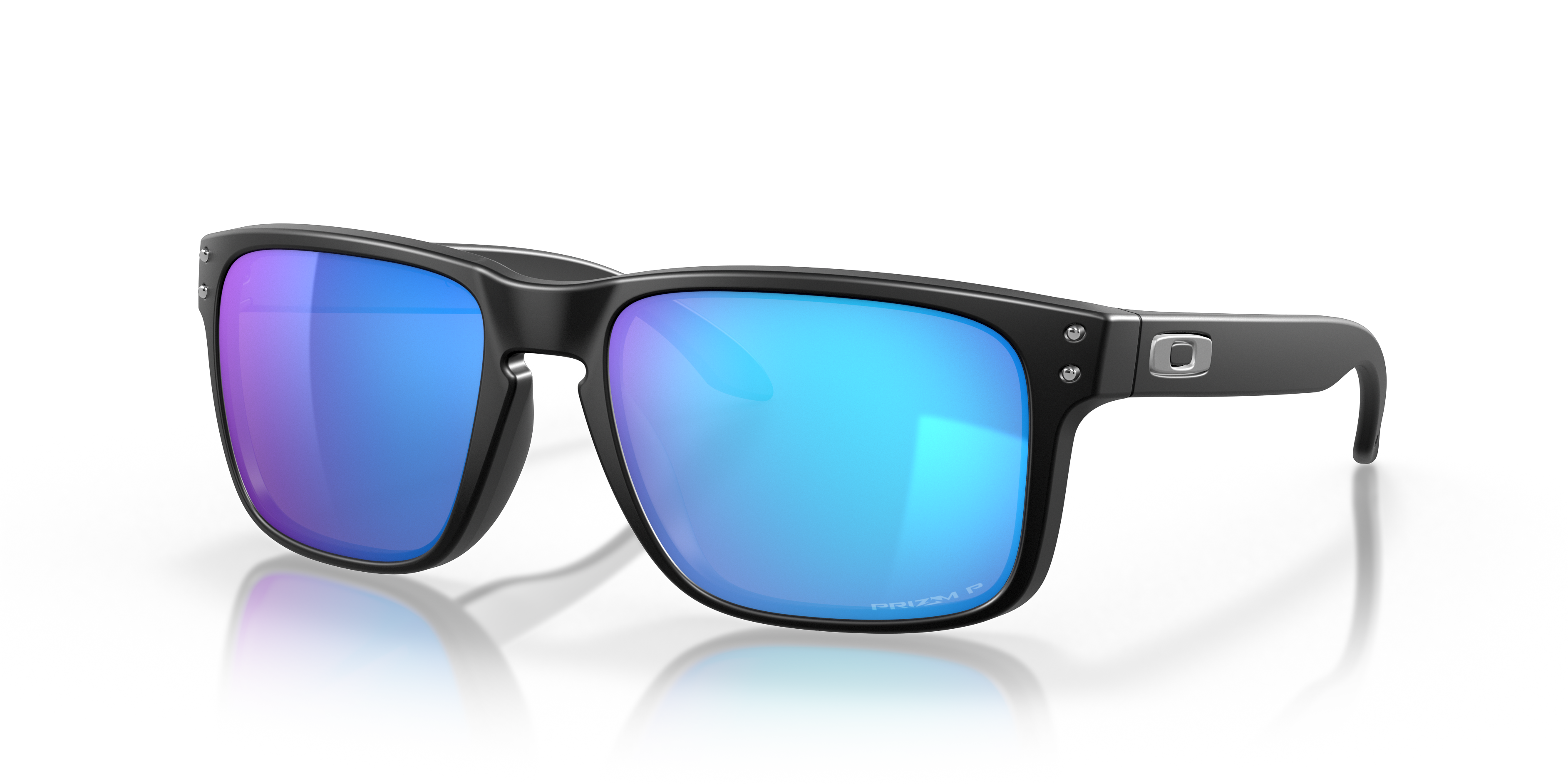 Holbrook™ Prizm Sapphire Polarized Lenses, Matte Black Frame