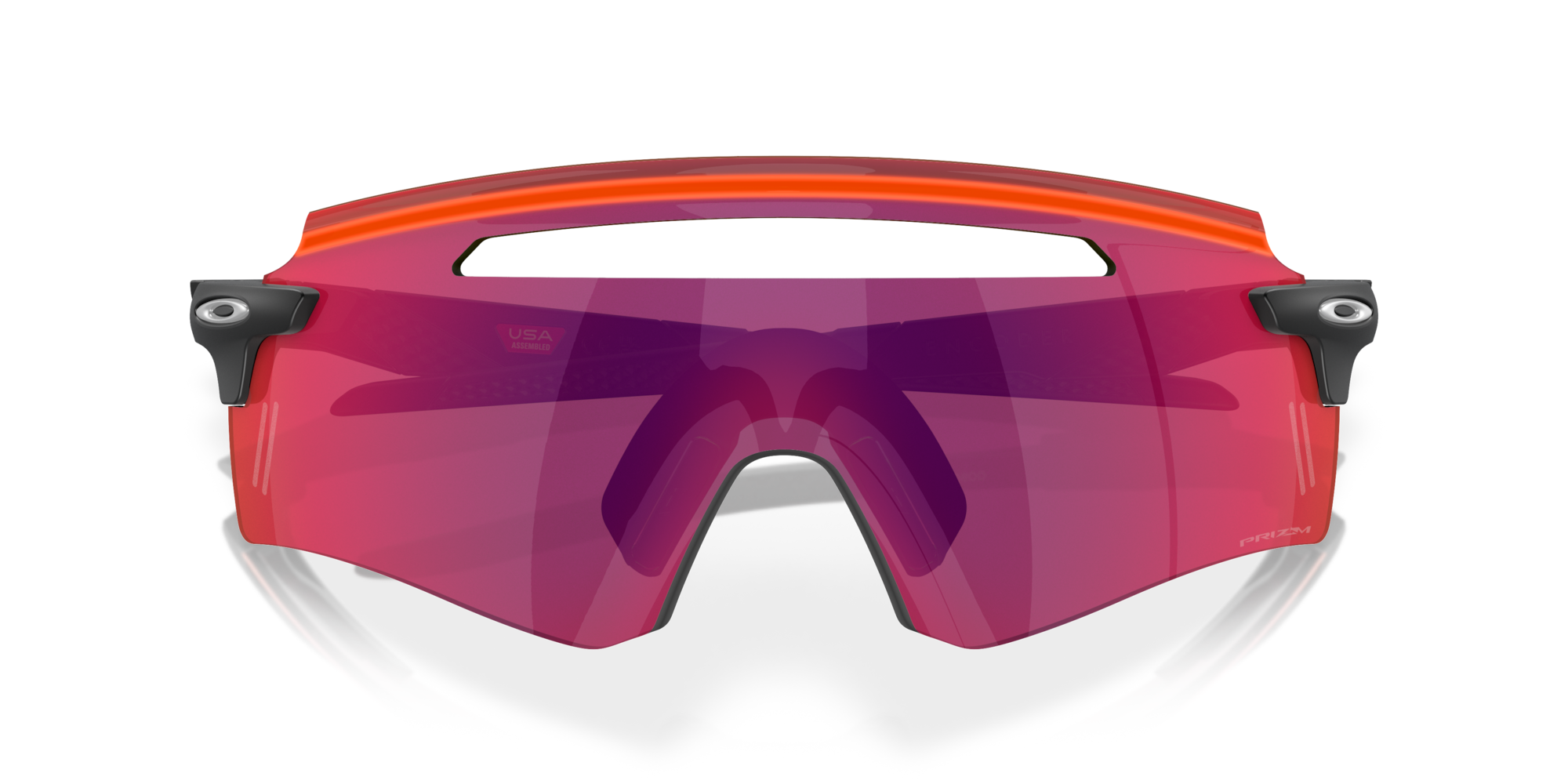 Oakley Encoder™ Squared Sunglasses with Matte Black Frame and