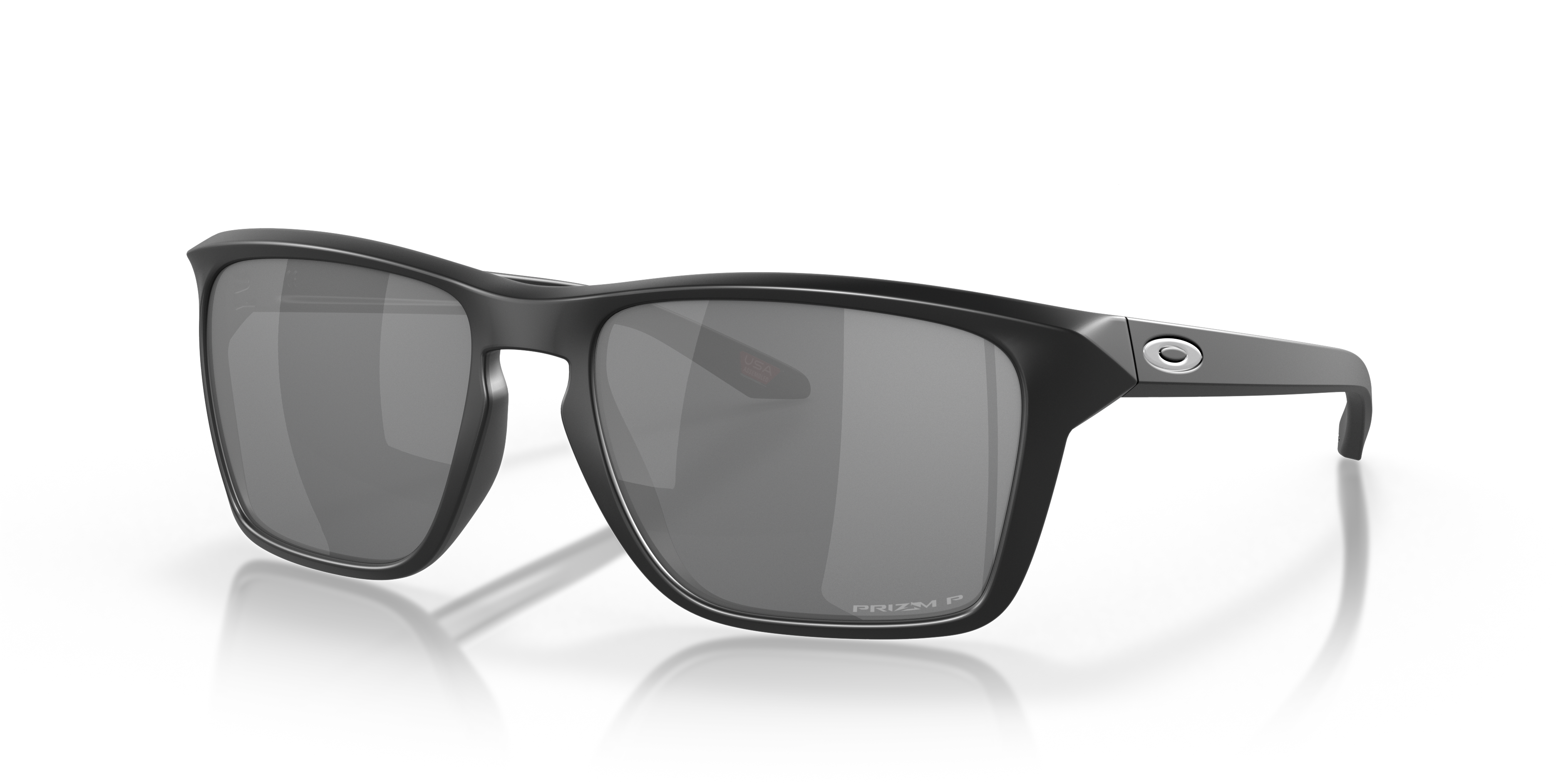 Oakley(オークリー)サイラス プリズムブラック 偏光 Sylas Prizm Black Polarized Lenses, Matte Black Frame Sunglasses