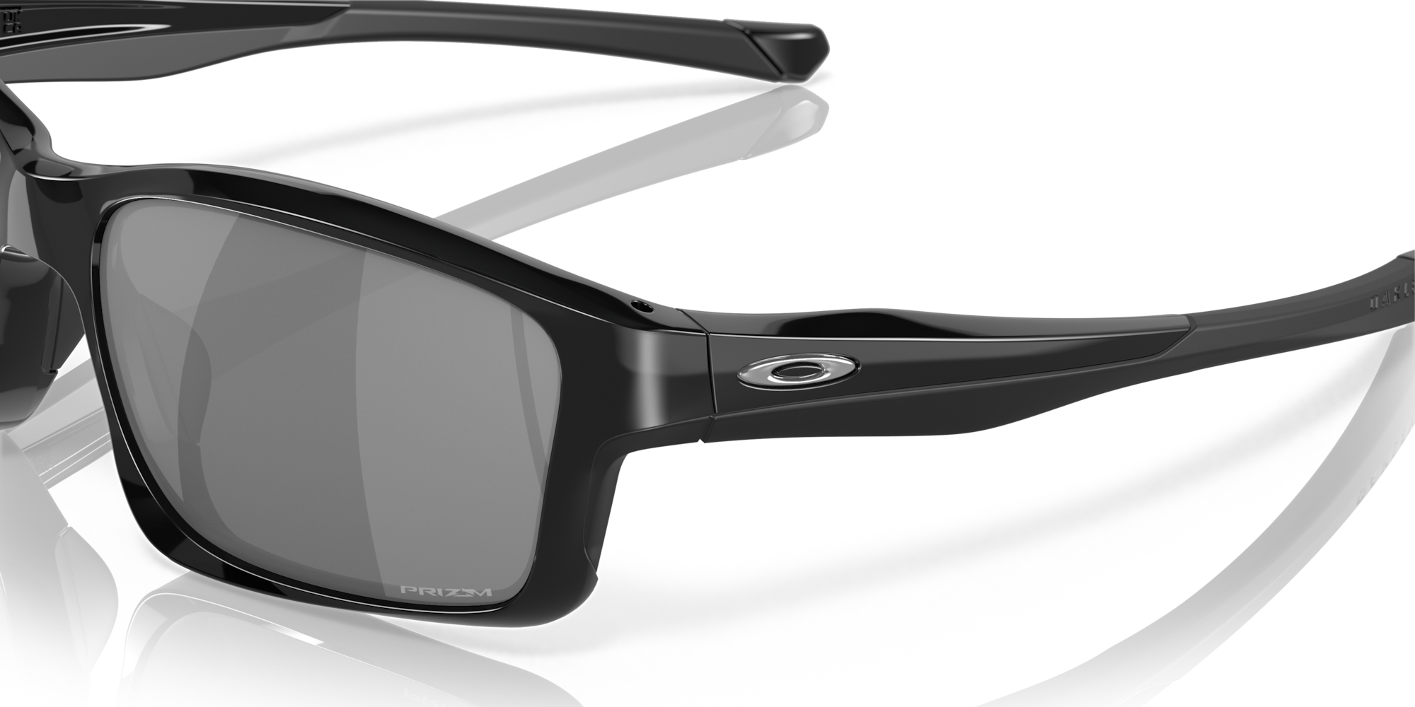 Oakley Chainlink™ Sunglasses with Polished Black Frame and Black