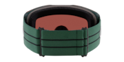 Fall Line L Snow Goggles - Hunter Green