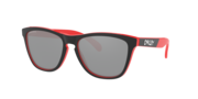 Frogskins™ (Low Bridge Fit) 50/50 Collection - Bright Red Black