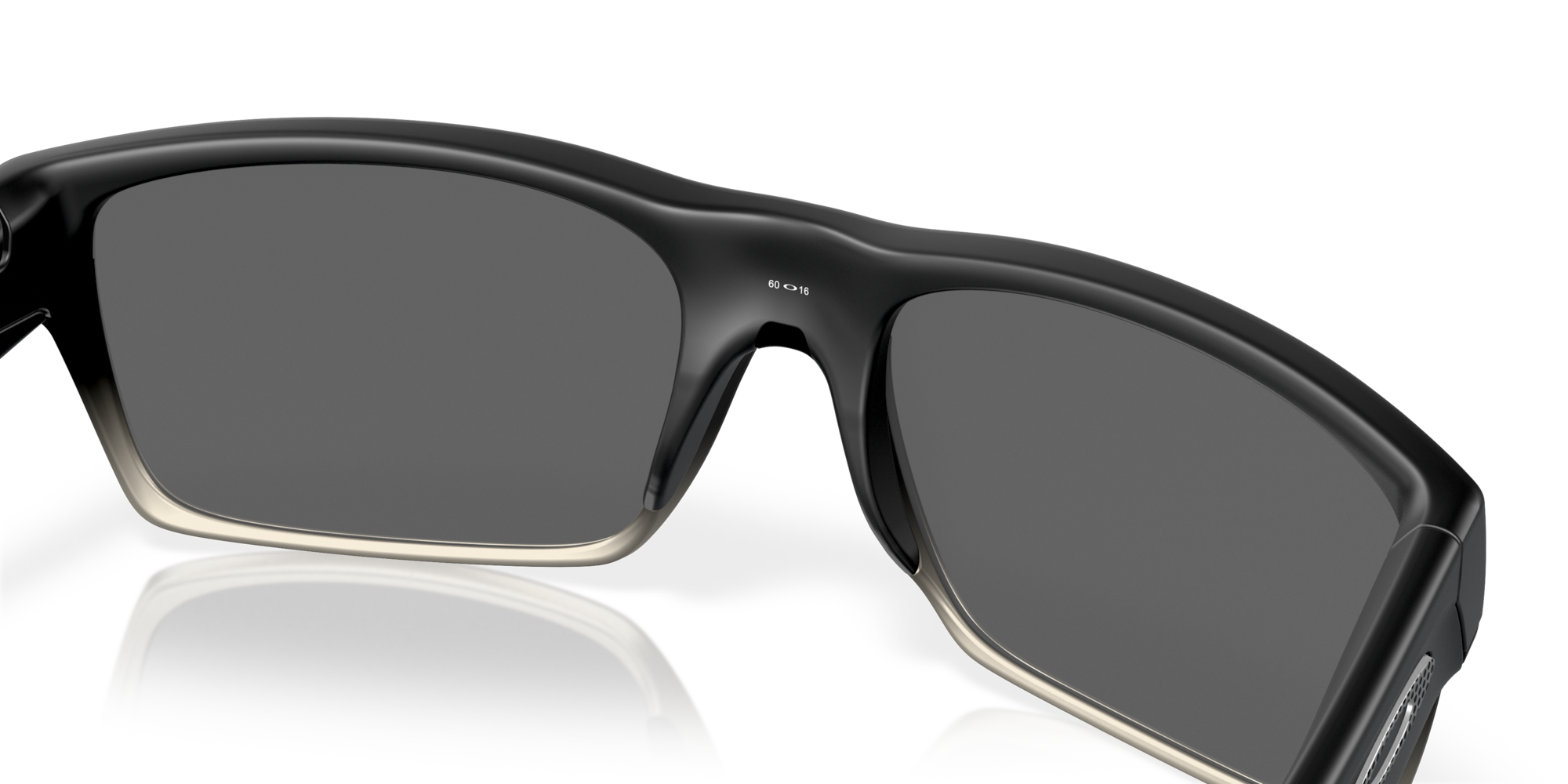 Oakley TwoFace™ Sunglasses with Matte Black Frame and Chrome