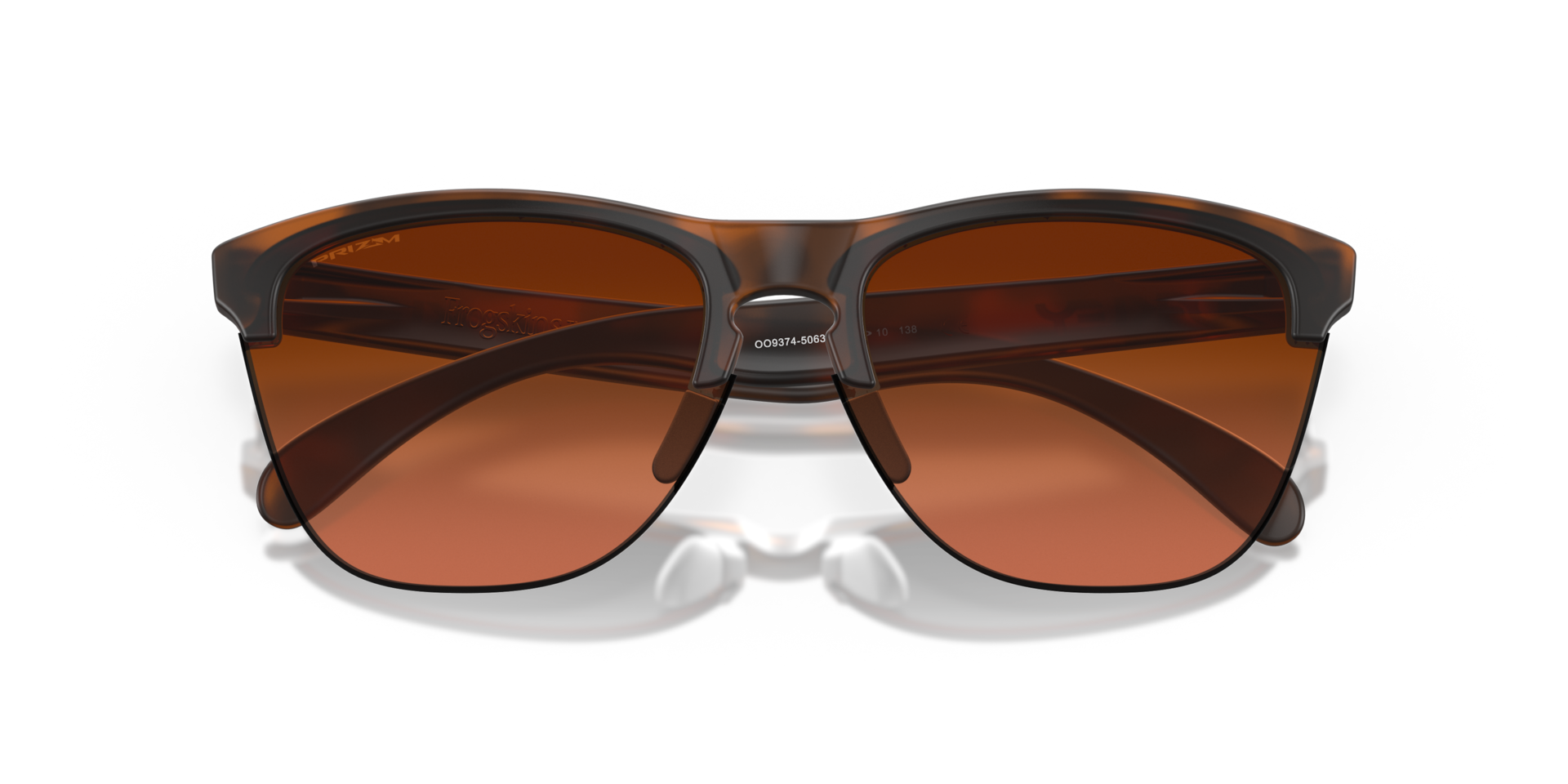 Oakley Frogskins™ Lite Sunglasses with Matte Black Frame and Prizm