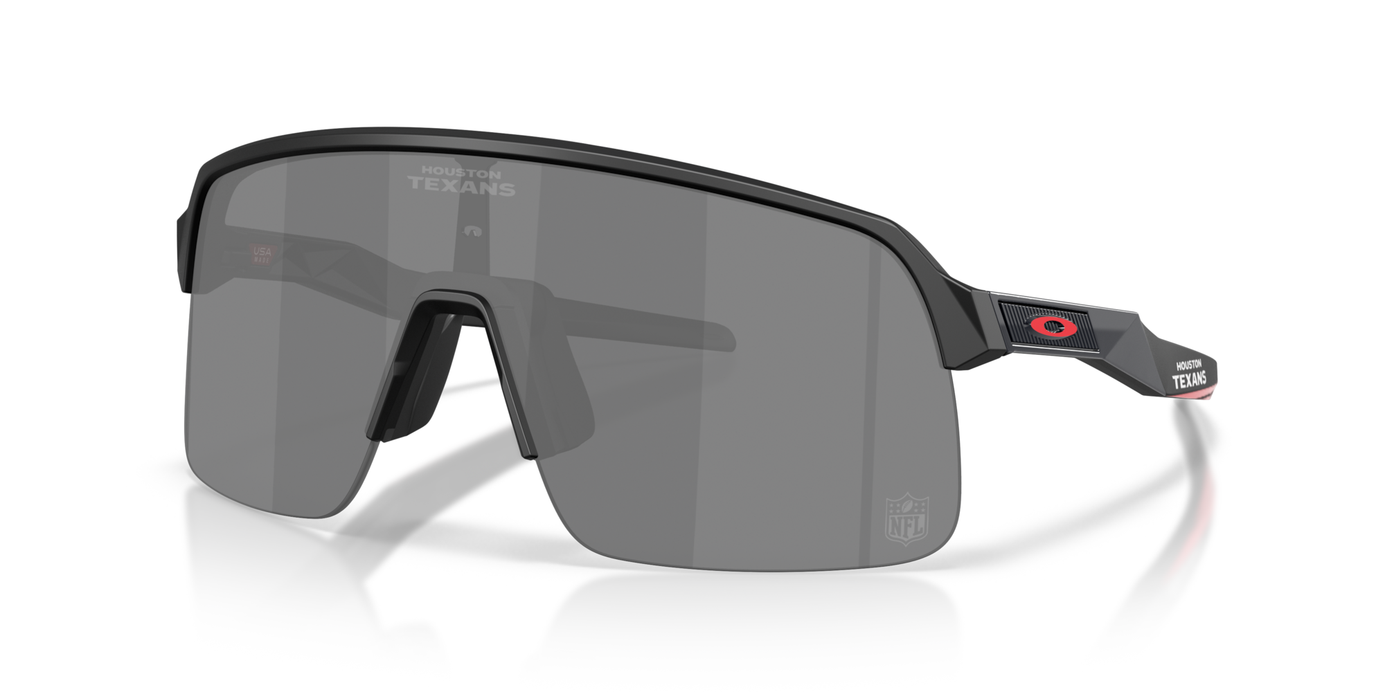 Oakley Houston Texans Sutro Lite Sunglasses with Matte Black Frame