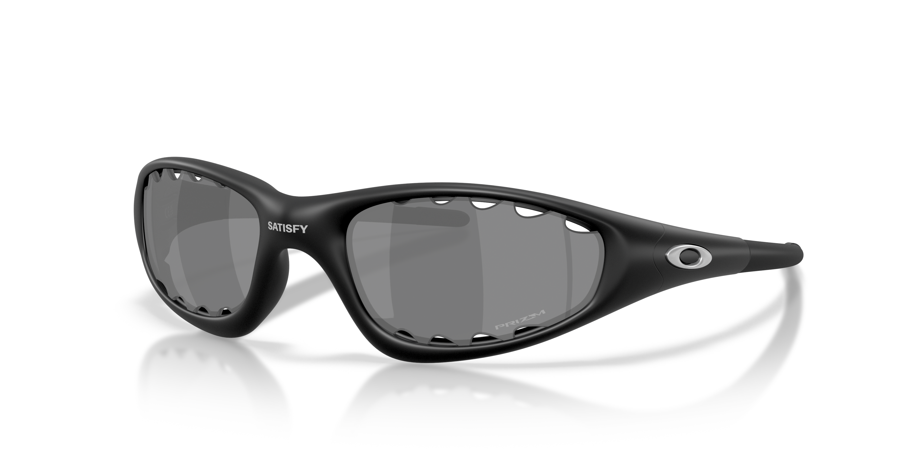 oakley satisfy コラボ XL Oakley X SATISFY® Straight Jacket® 99 Sunglasses with Matte Black