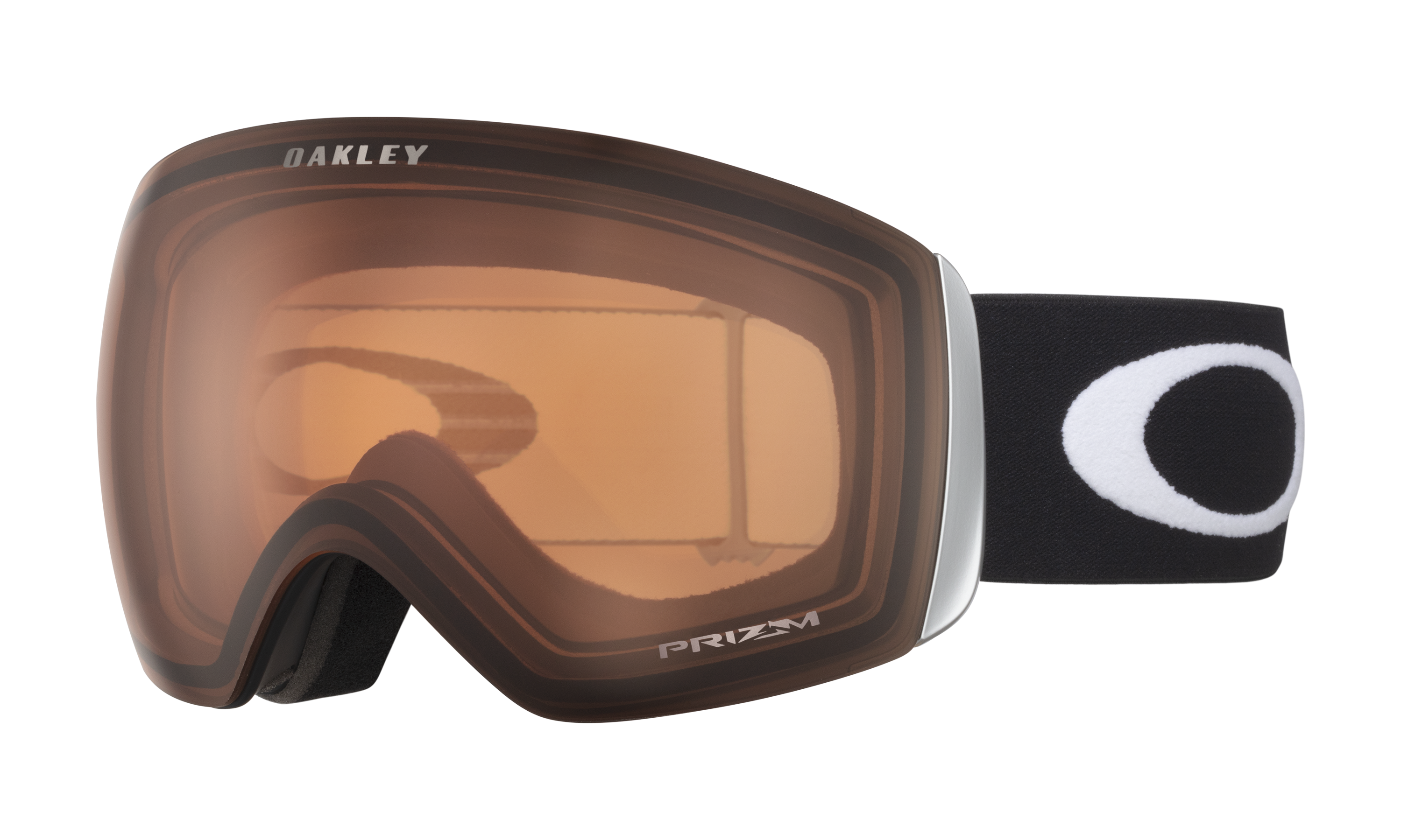 Oakley Flight Deck™ L Snow Goggles with Matte Black Strap and