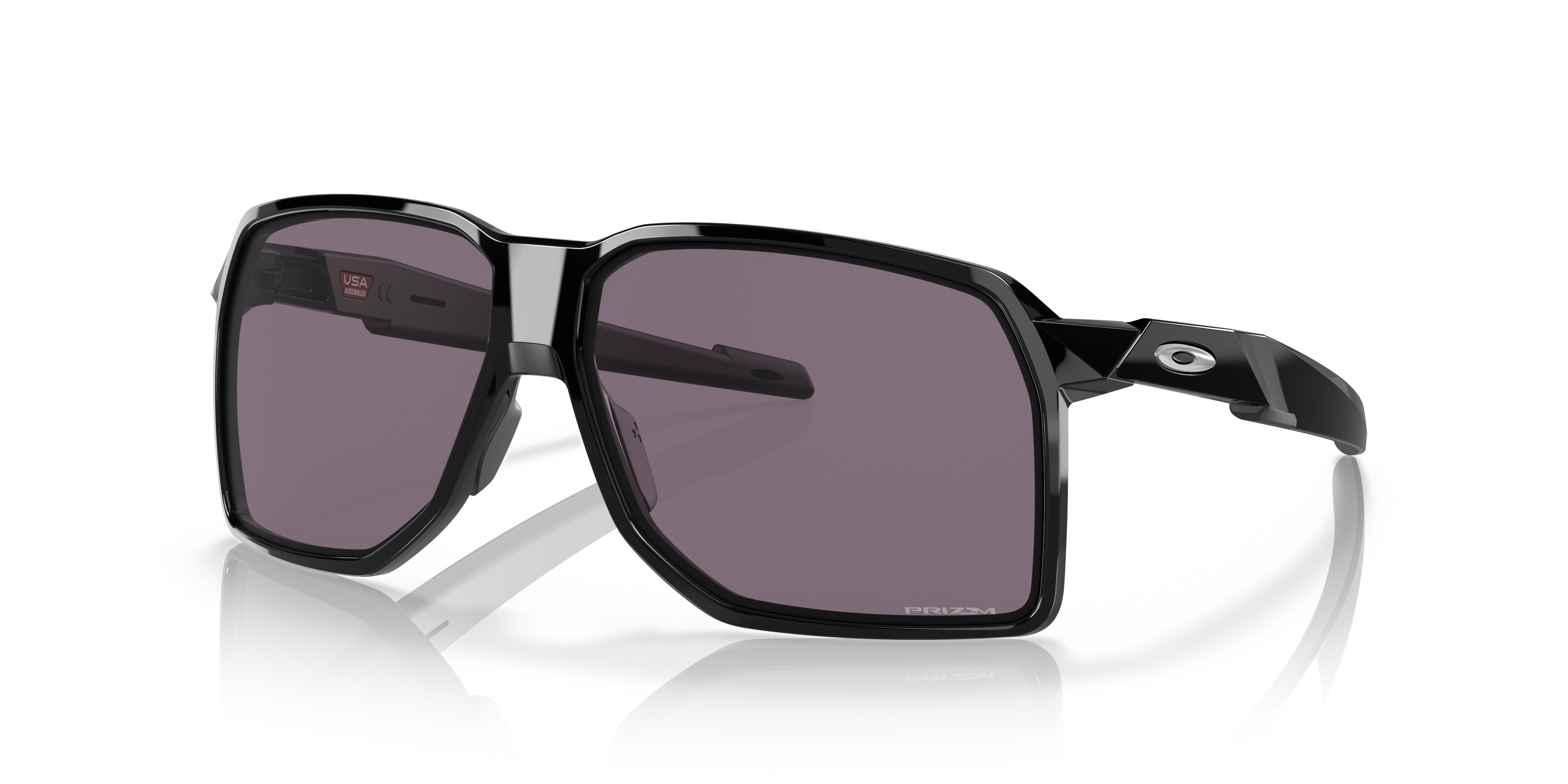 Oakley Portal Sunglasses with Carbon Frame and Prizm Grey Lenses