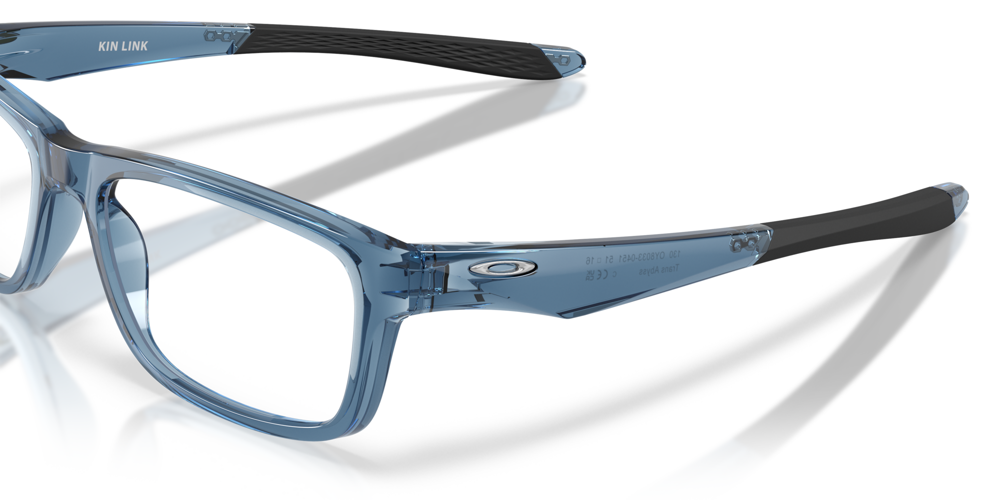 Oakley Kin Link Eyeglasses with Transparent Abyss Frame | Oakley® CA