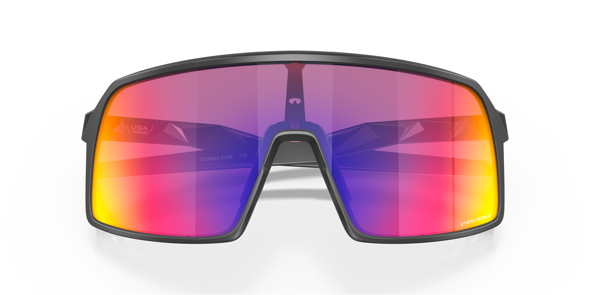 Oakley Sutro S Sunglasses with Polished Black Frame and Prizm Road