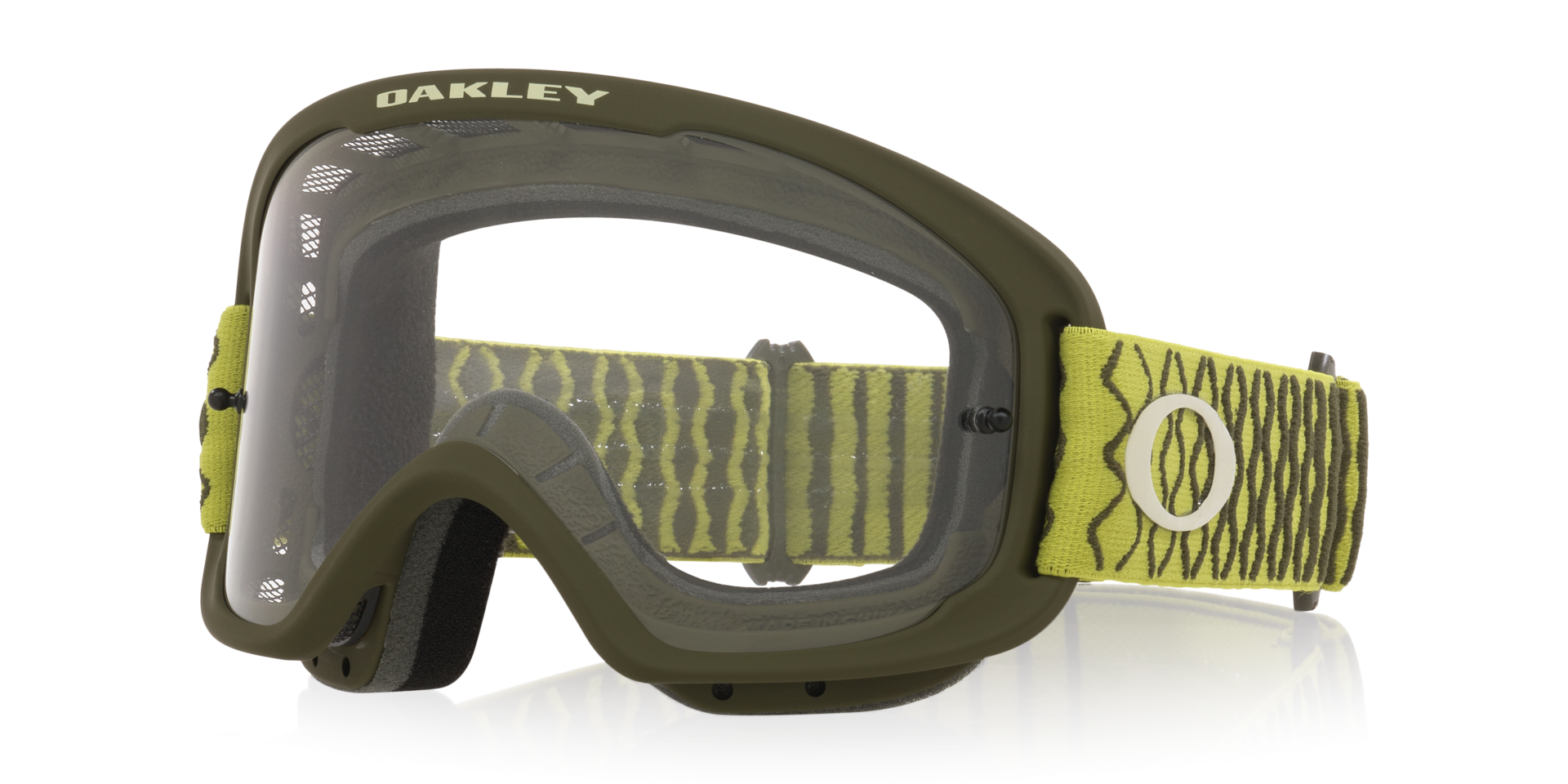 Oakley O-Frame® 2.0 PRO MTB Goggles with Black Gunmetal Strap and