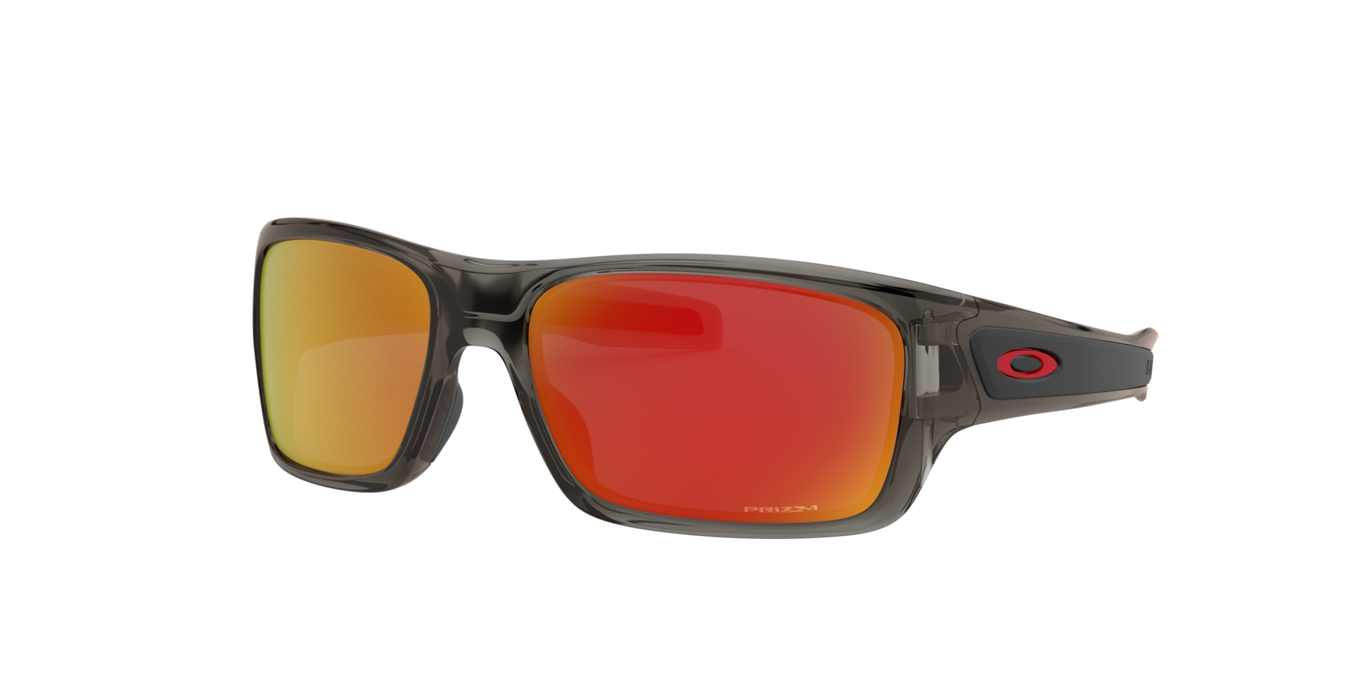 Turbine XS (Youth Fit) Prizm Ruby Lenses, Grey Smoke Frame