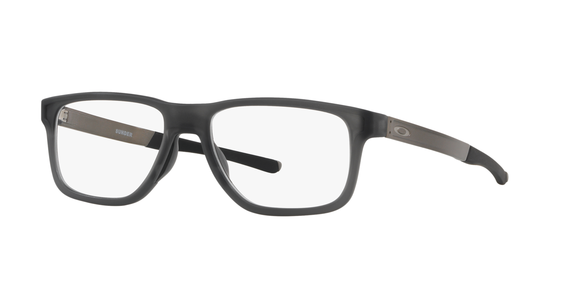 Oakley Sunder (TruBridge™) Eyeglasses with Satin Grey Smoke Frame