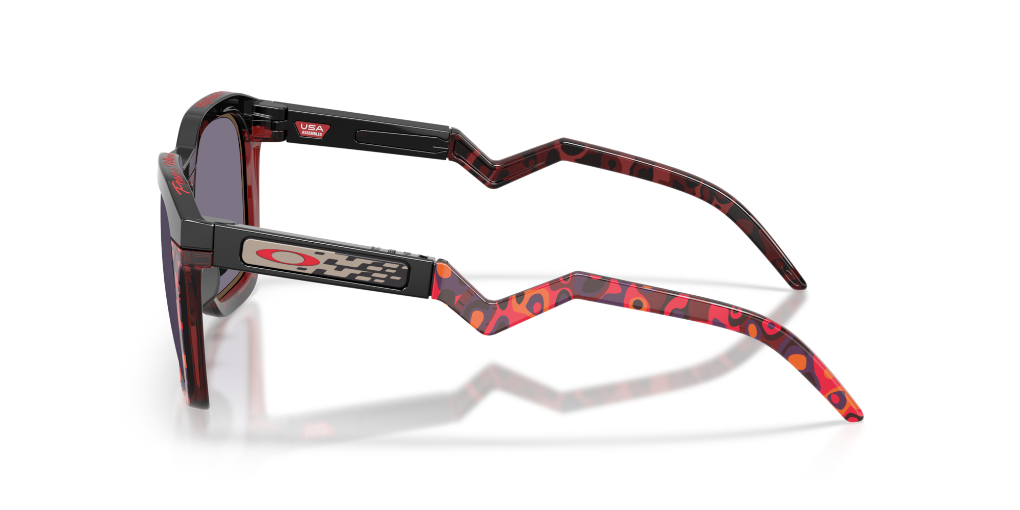 Oakley HSTN SQ Troy Lee Designs Series Sunglasses with Polished