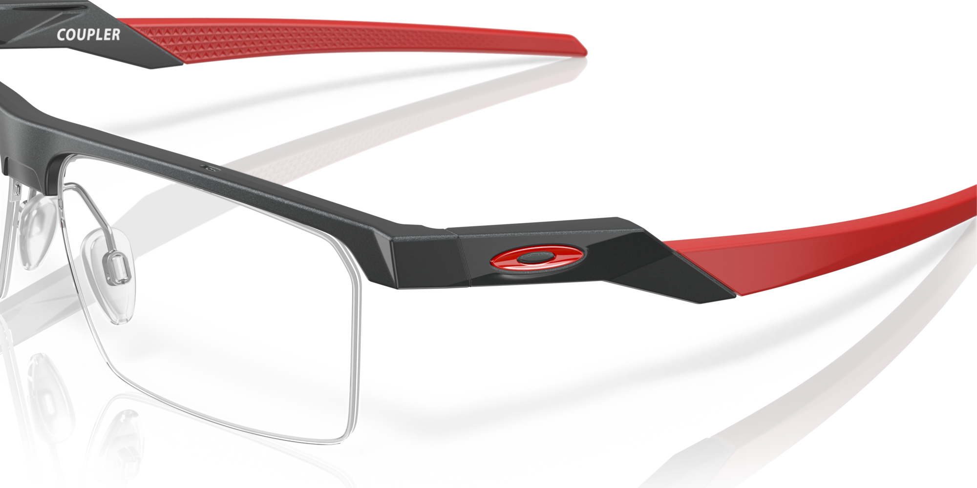Oakley Coupler Eyeglasses with Satin Light Steel Frame | Oakley® US