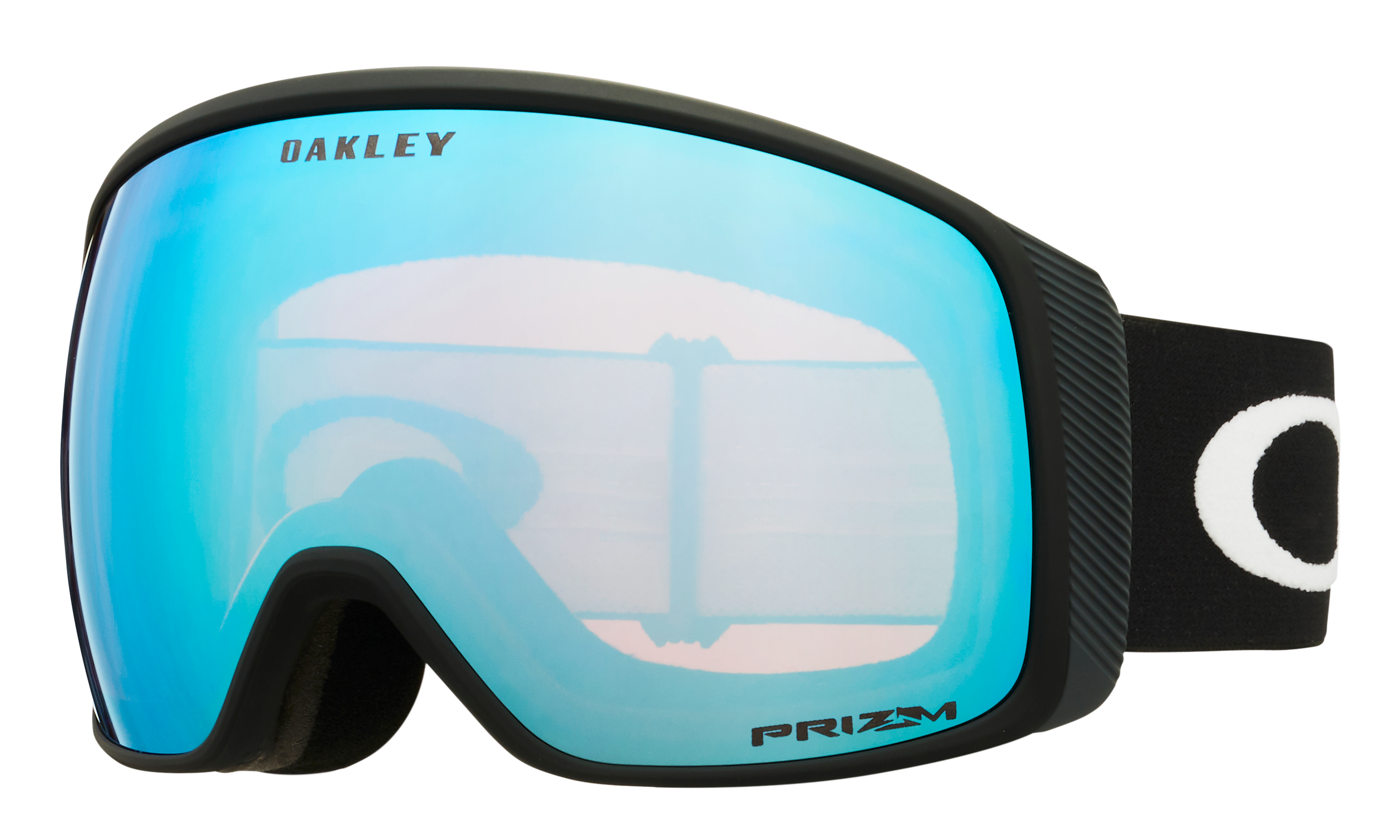 Oakley Flight Tracker L Snow Goggles with Matte Black Strap and